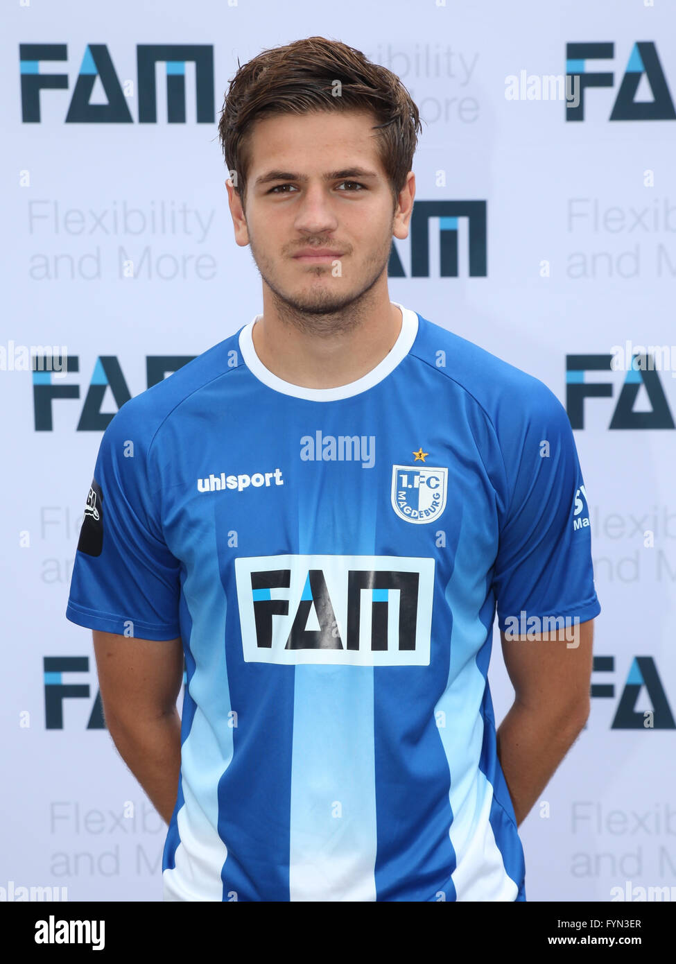 Sven Reimann (1.FC Magdeburg) Foto Stock