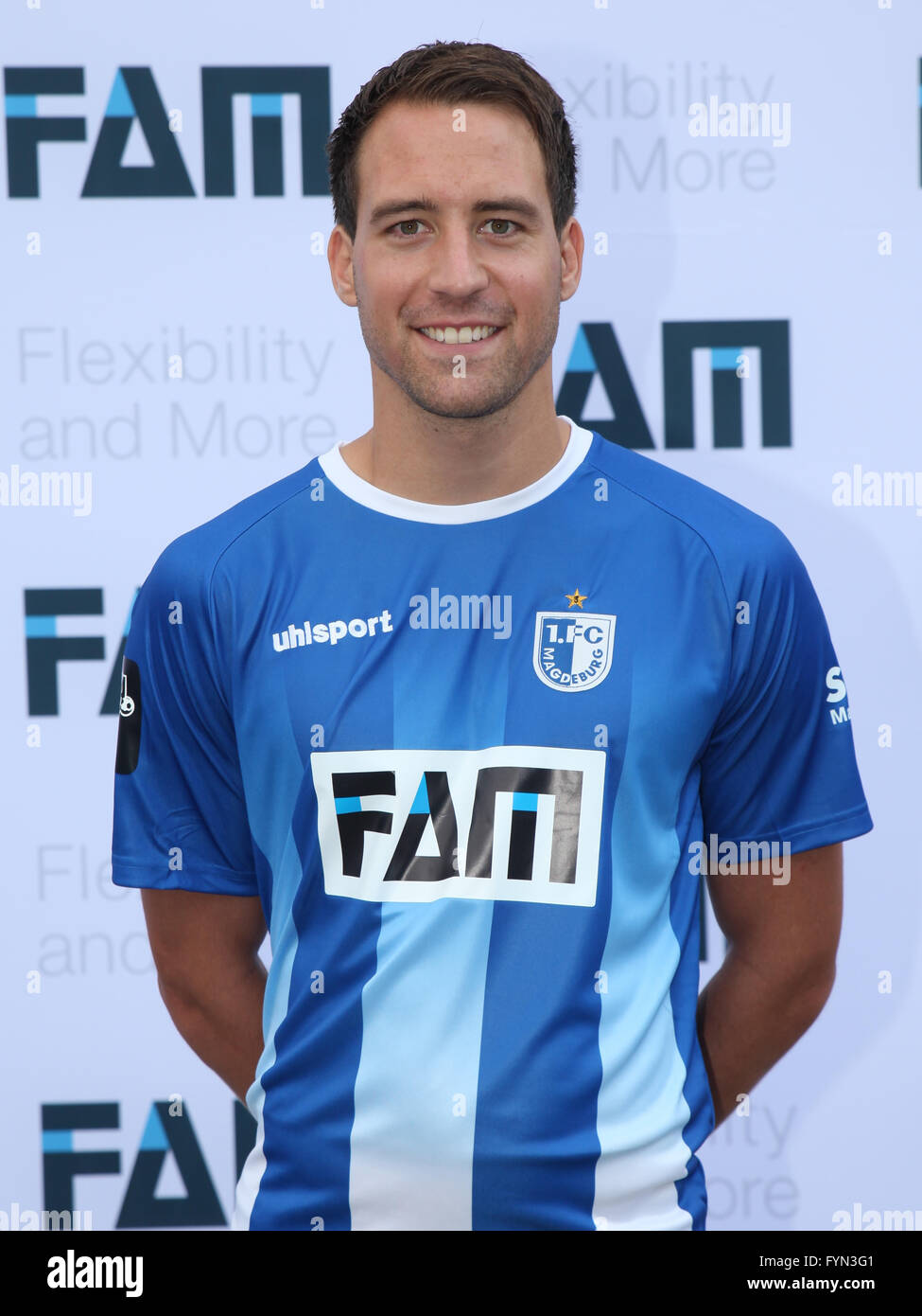 Steffen Puttkammer (1.FC Magdeburg) Foto Stock