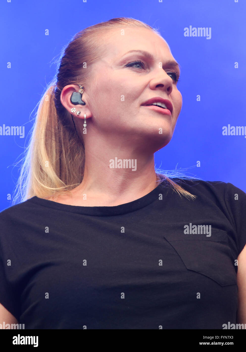 Cantante Anna Loos (sciocco) Foto Stock