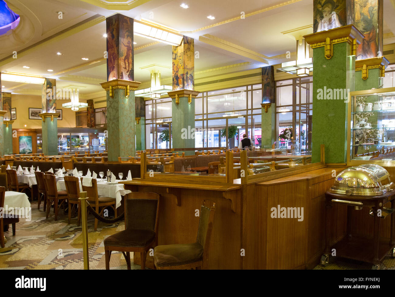 La Coupole ristorante Parigi Francia Foto Stock