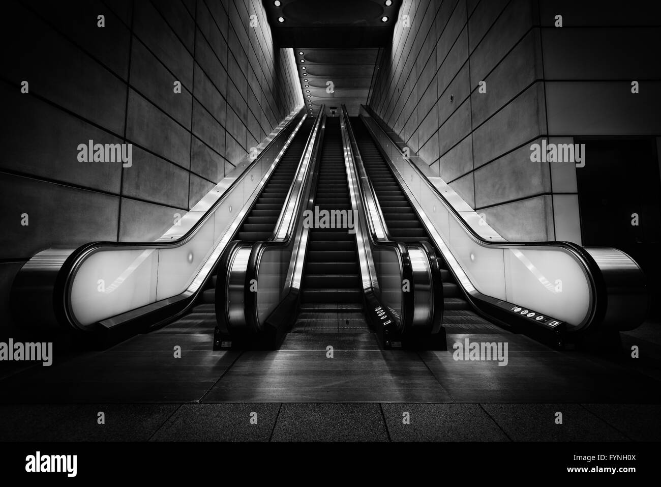 Edifici per uffici a Canary Wharf, London, Regno Unito Foto Stock