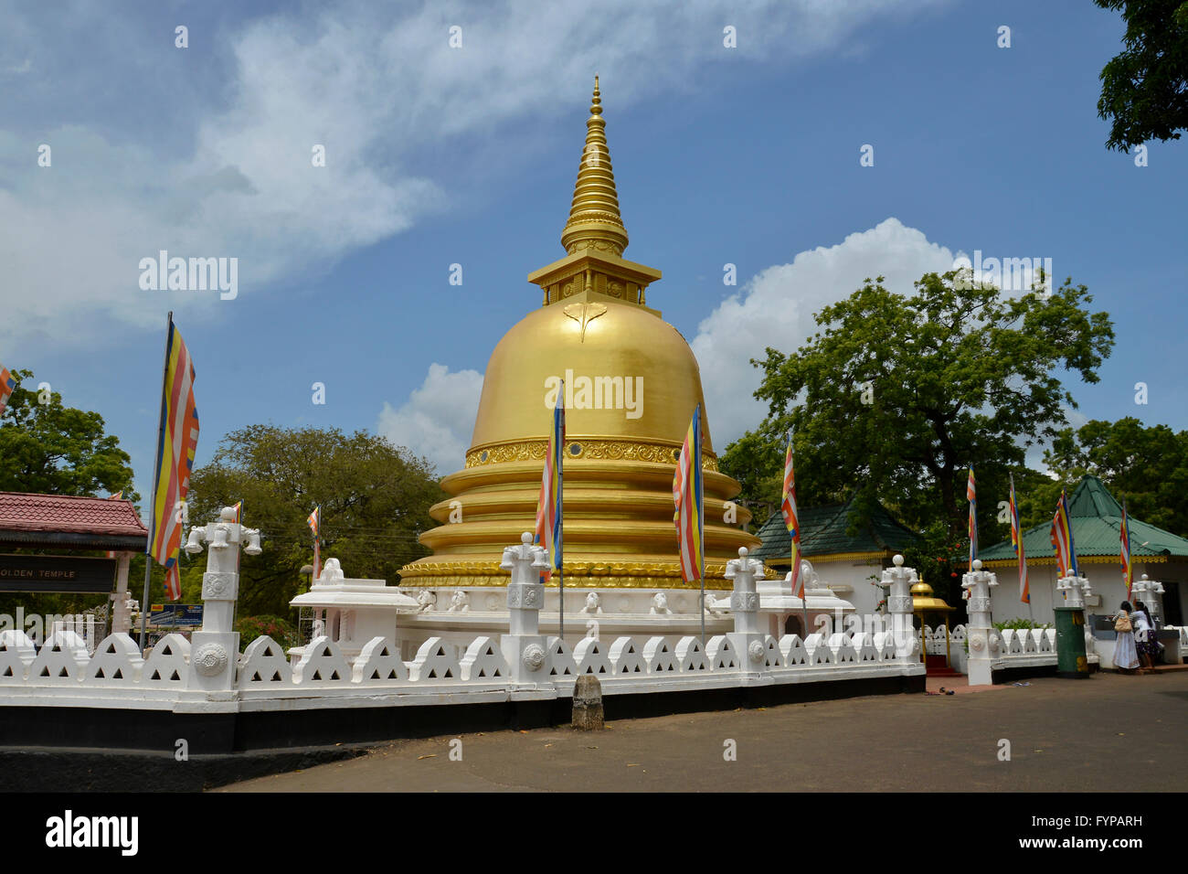 Stupa, Dambulla, Sri Lanka Foto Stock