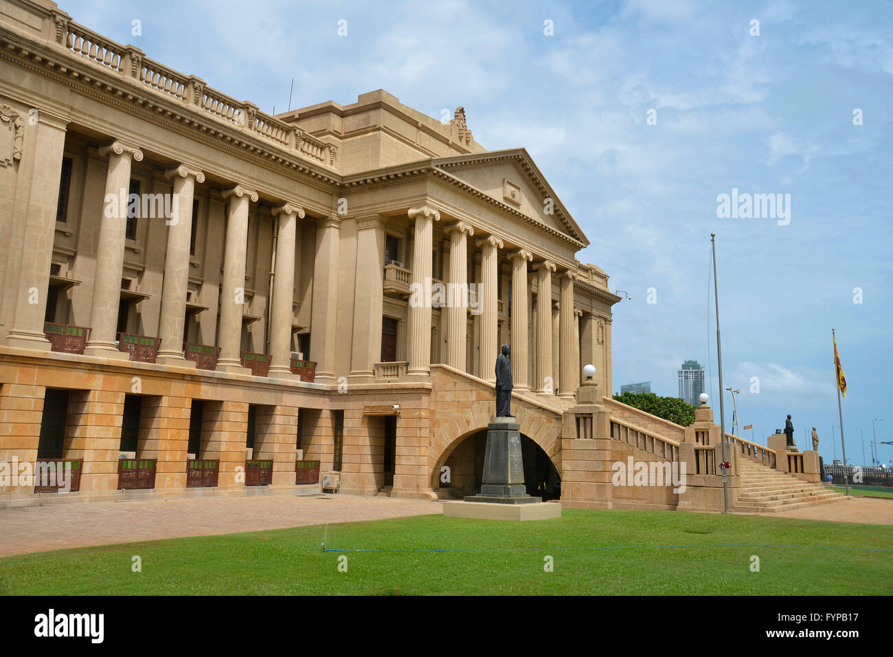 Il vecchio edificio del Parlamento, Fort, Colombo, Sri Lanka Foto Stock