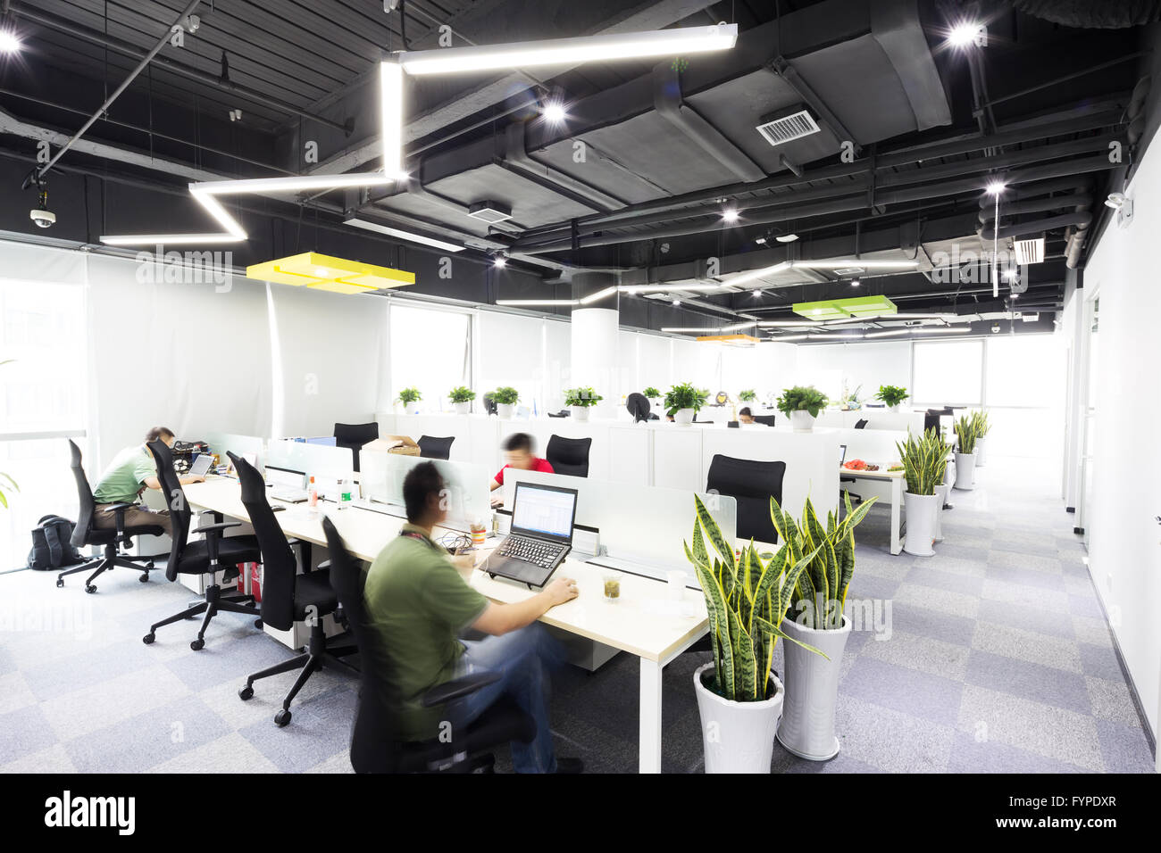 Interno di un ufficio moderno Foto Stock