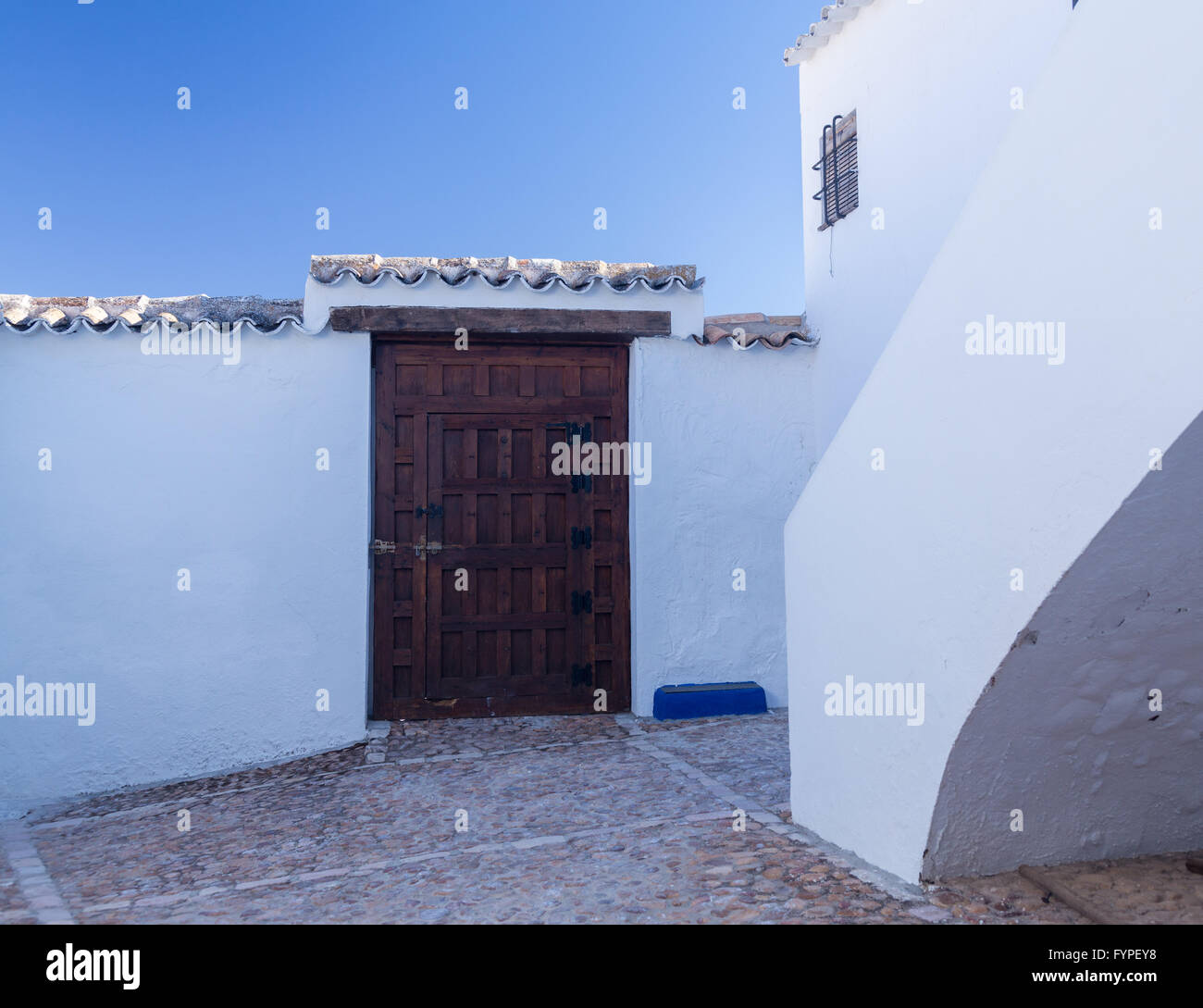 Casa grotta presso Campo de Criptana La Mancha, in Spagna Foto Stock