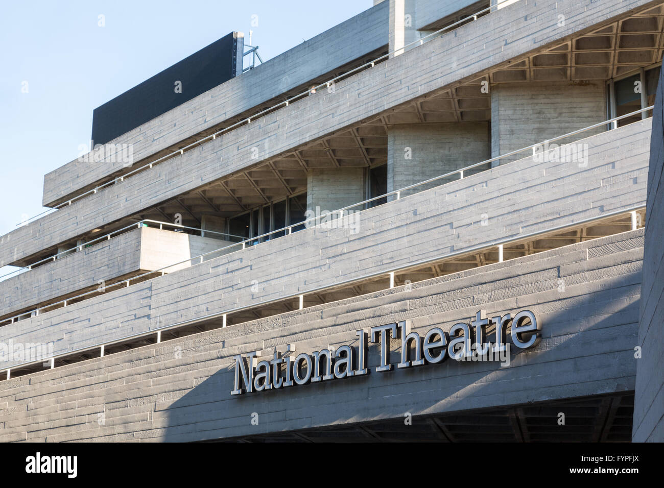 Il Royal National Theatre di Londra Foto Stock