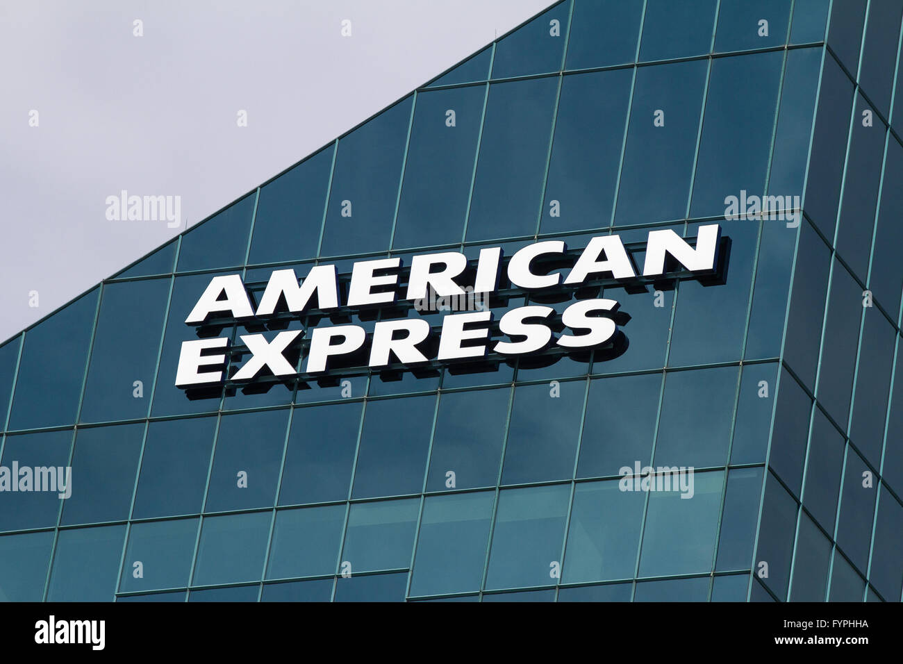 American Express' office in North York, Ont., il 24 aprile 2016. Foto Stock