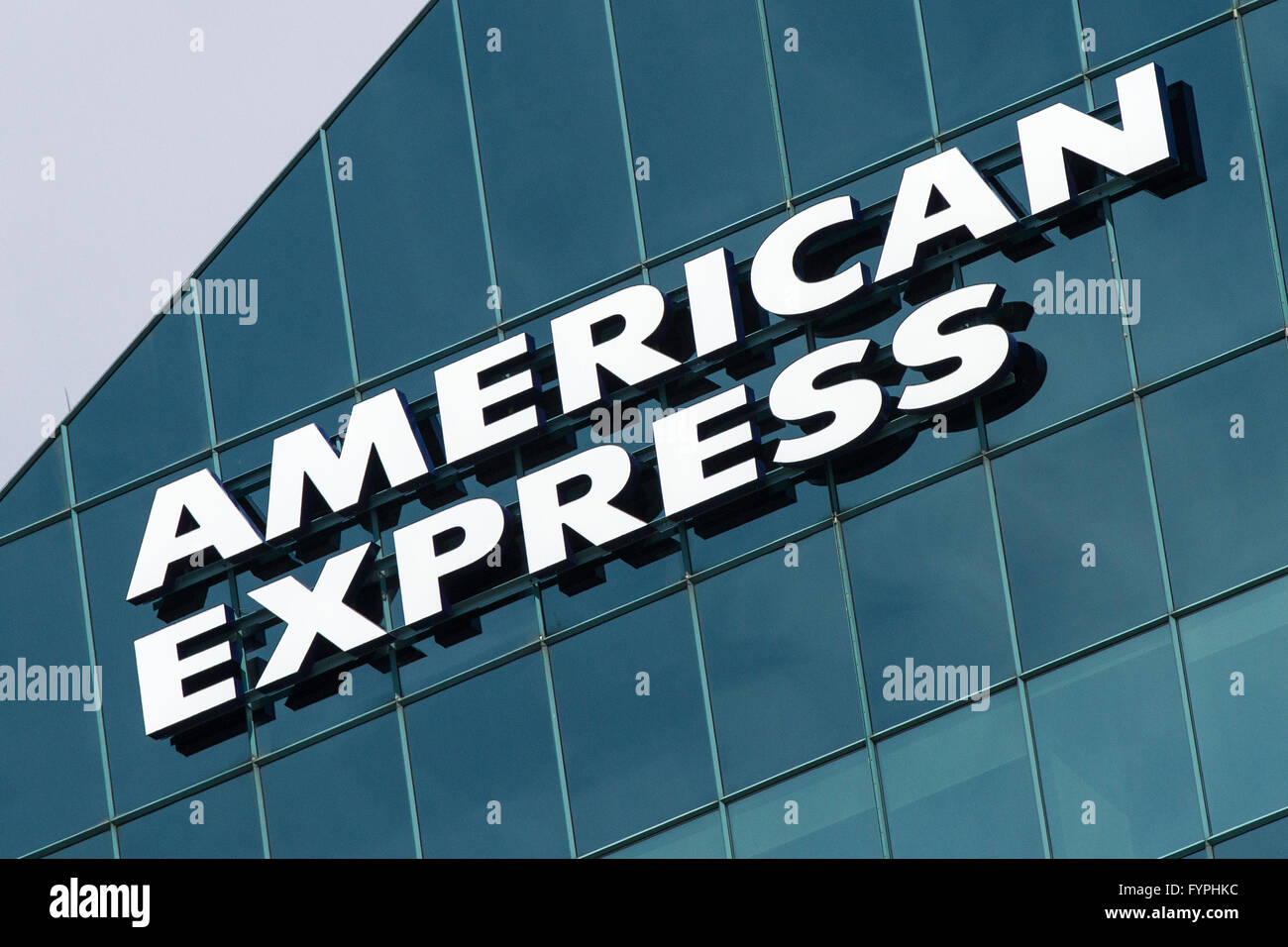 American Express' office in North York, Ont., il 24 aprile 2016. Foto Stock