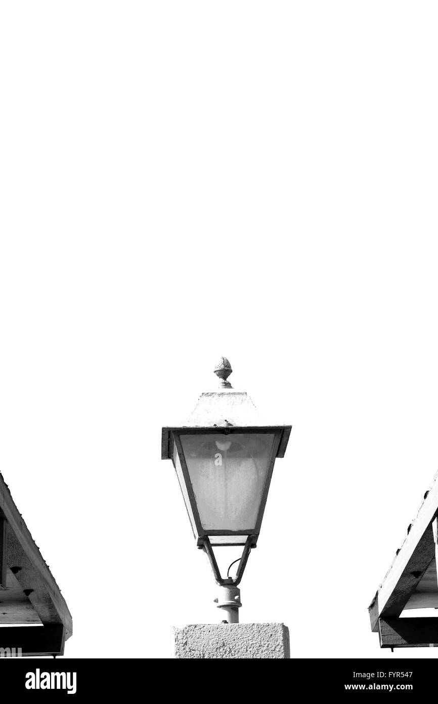 Europa di luce nel cielo della Grecia laterna e illuminazione Foto Stock