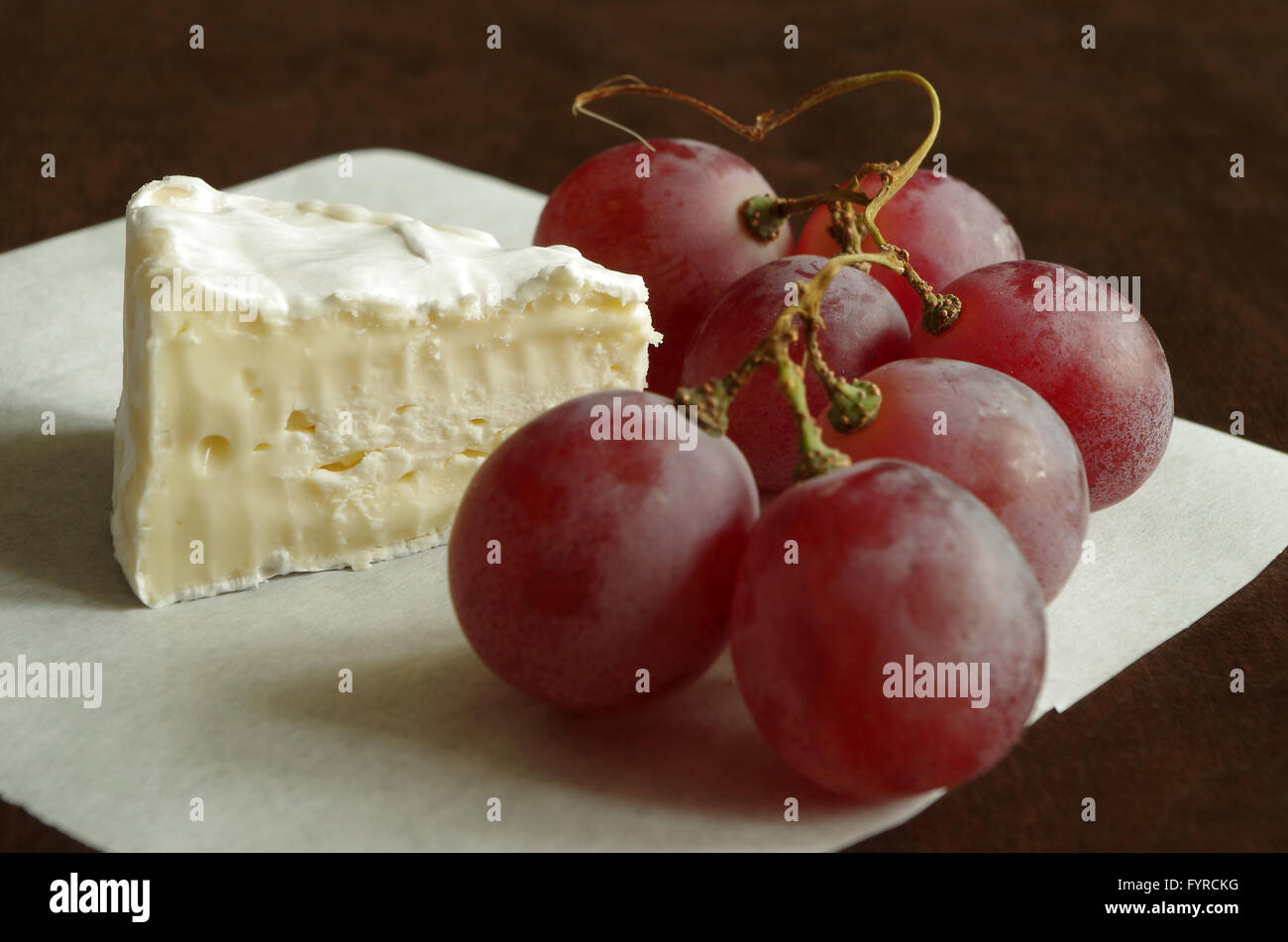 formaggio a pasta molle Foto Stock