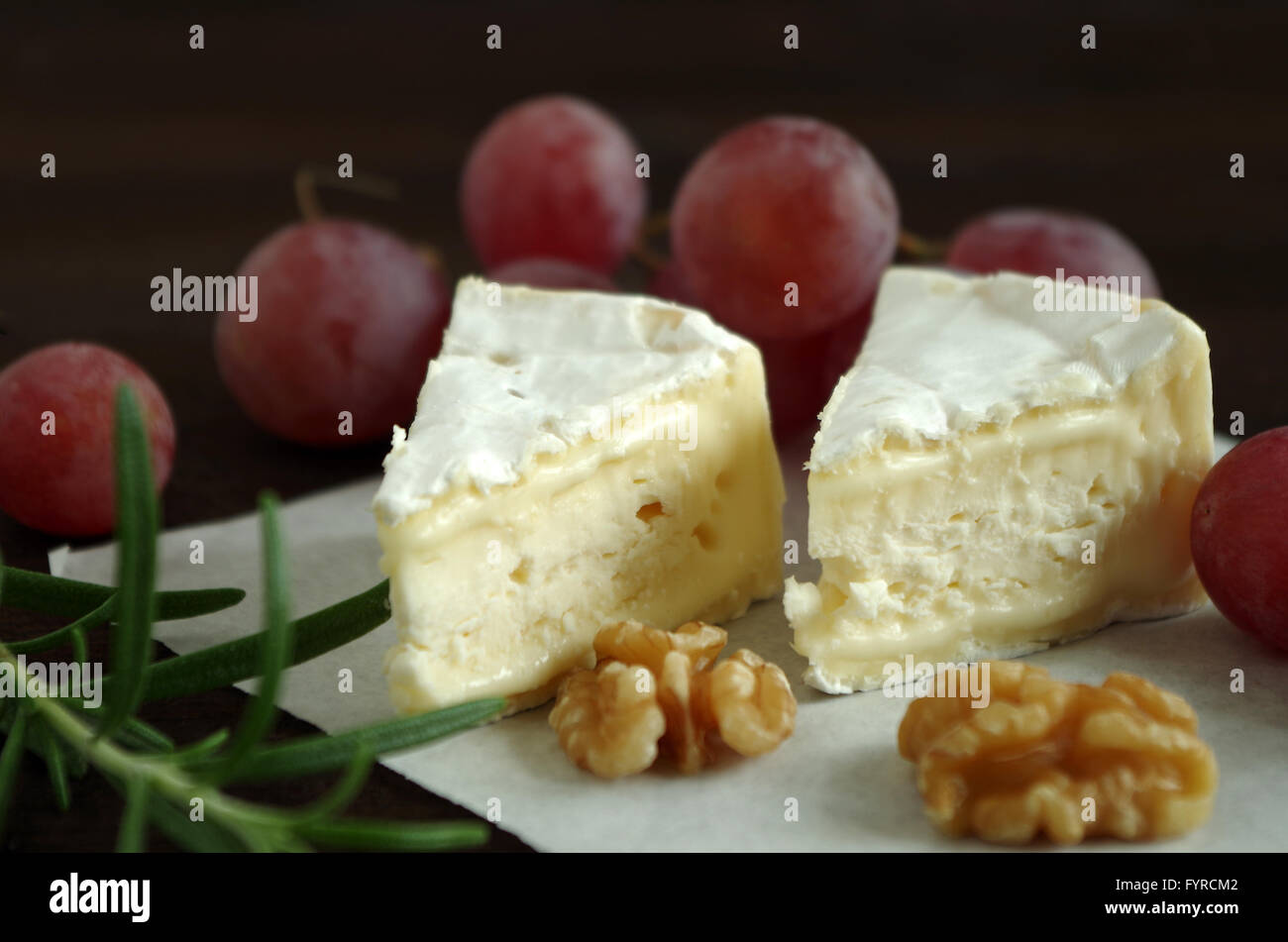 formaggio a pasta molle Foto Stock