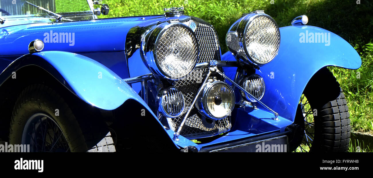 Roadster SS100, Jaguar auto classica Foto Stock