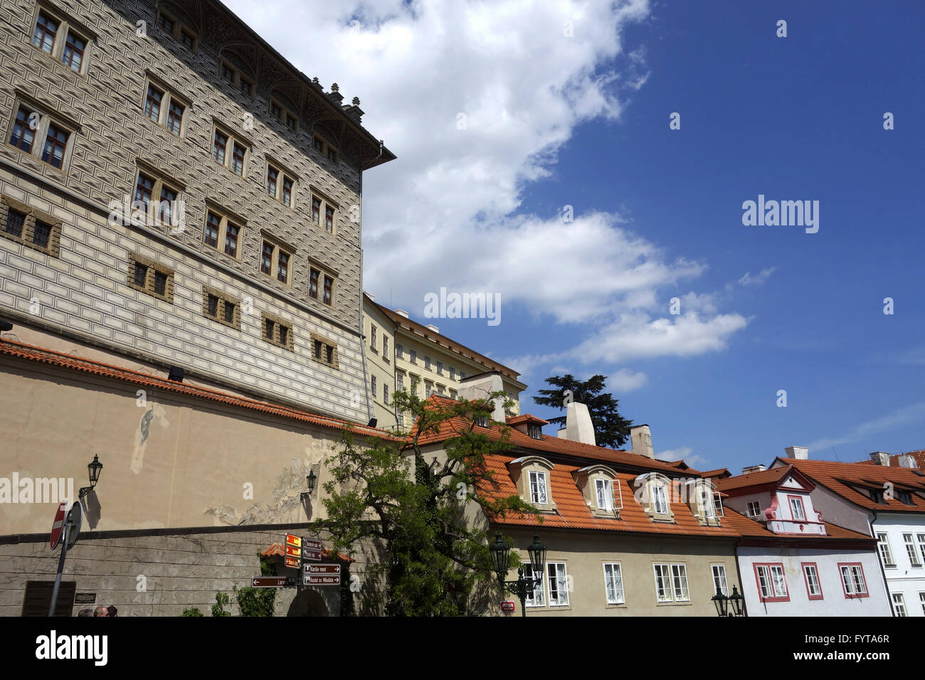 Castello di Praga Foto Stock