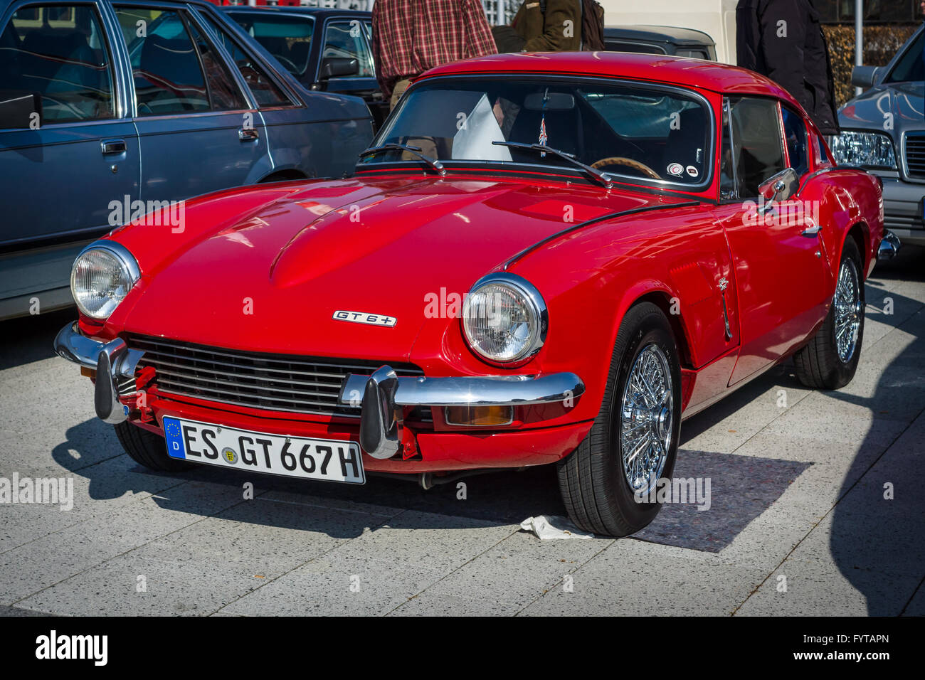 Auto sportiva Triumph GT6 Mk II, 1968. Foto Stock