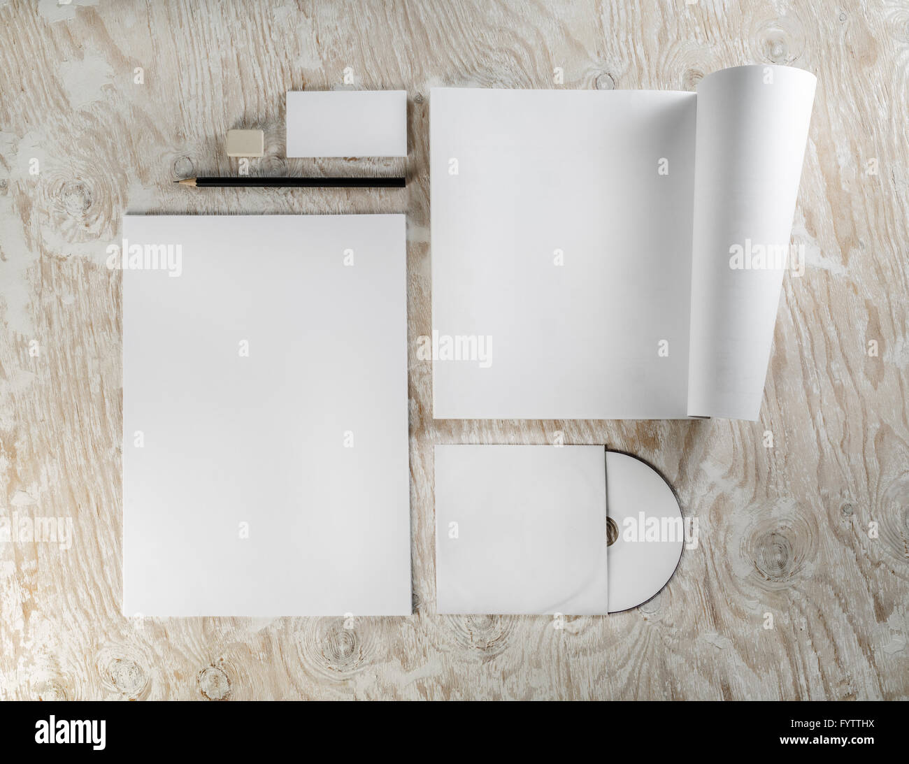 Modello per ID Foto Stock