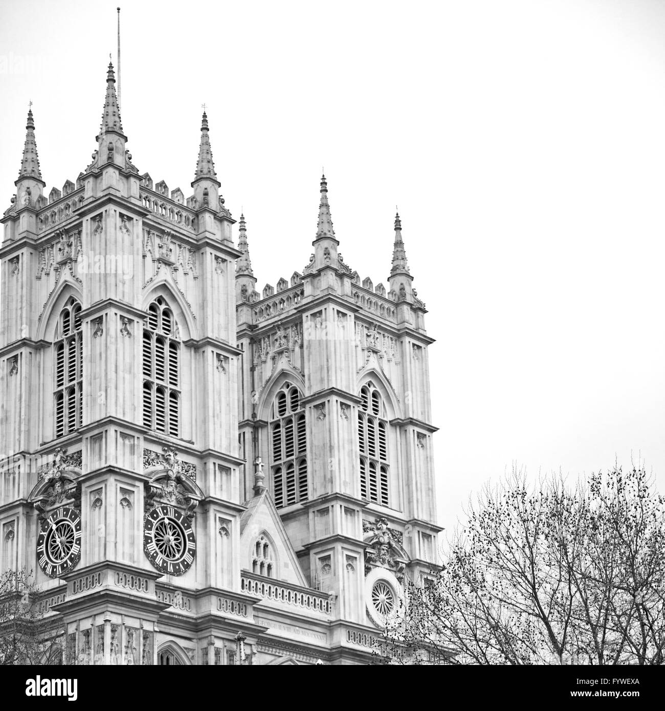 Cattedrale di Westminster a Londra Inghilterra vecchia costruzione e religione Foto Stock