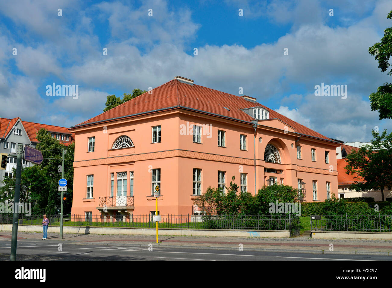 Manor House, Gutshaus Steglitz, Schlossstrasse, Steglitz Berlino, Germania Foto Stock