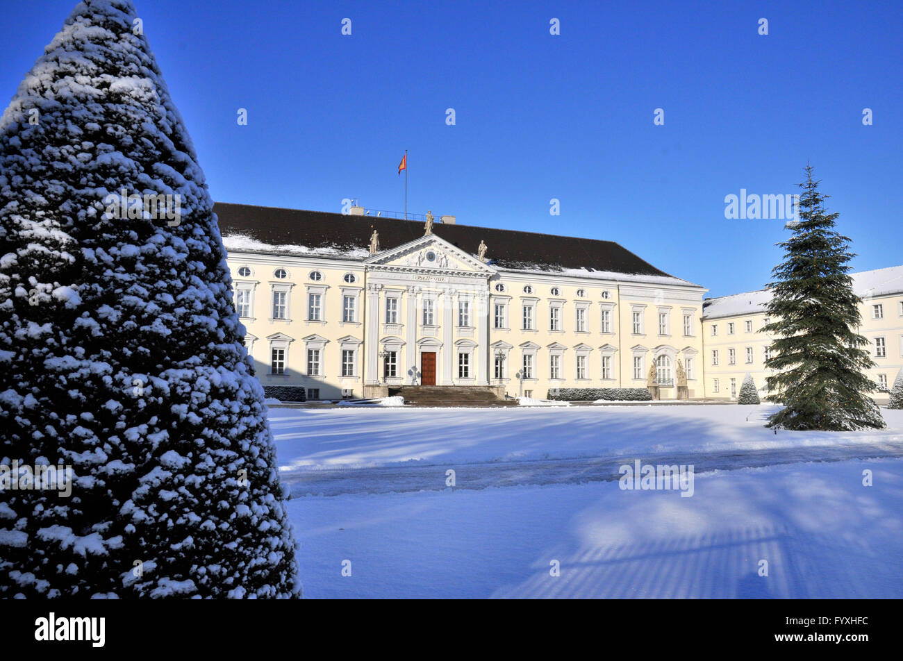Bellevue Palace, Grosser Tiergarten, il Tiergarten di Berlino, Germania Foto Stock