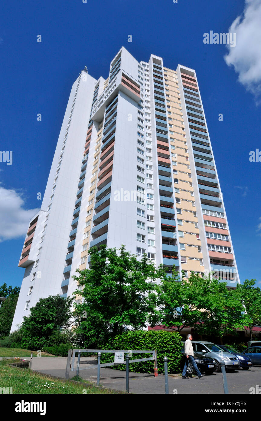 Casa ideale, Ideal-Haus, Fritz-Erler Allee 120, Gropiusstadt, Neukolln, Berlino, Germania / Neukölln Foto Stock