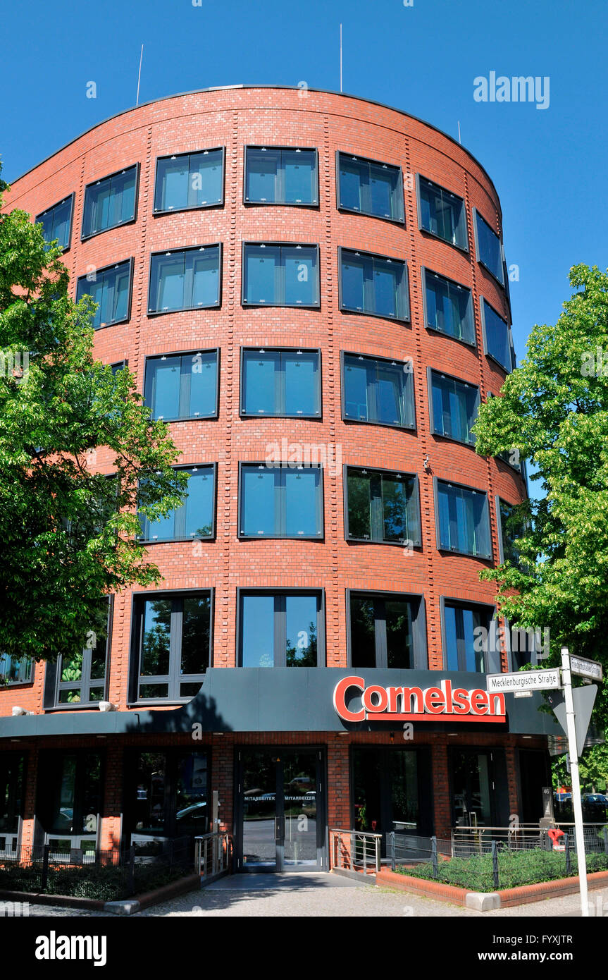 Casa editrice, Cornelsen Verlag, Mecklenburgische Strasse, Wilmersdorf, Berlino, Germania Foto Stock