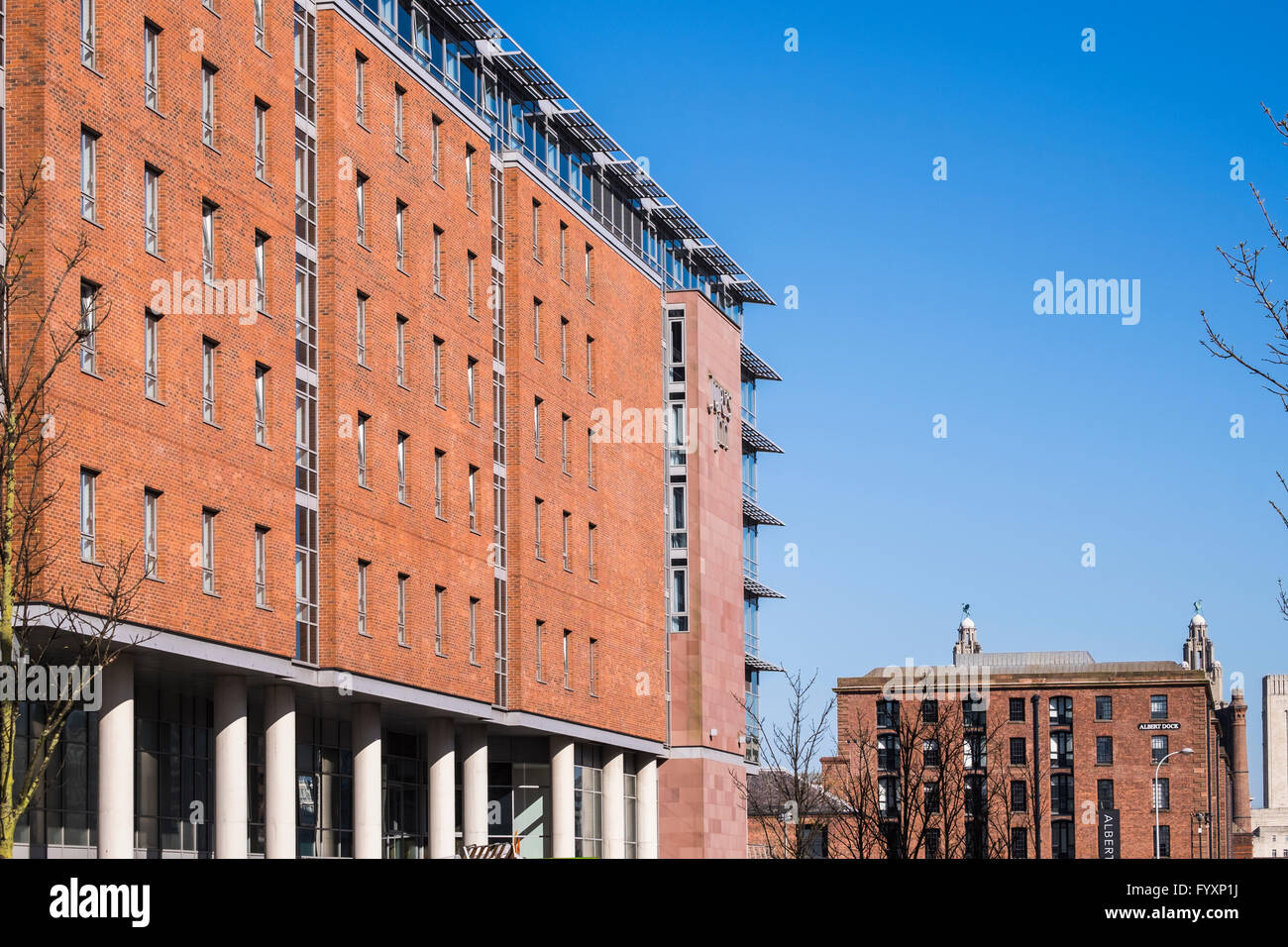 Il Jurys Inn Hotel, Liverpool, Merseyside England, Regno Unito Foto Stock