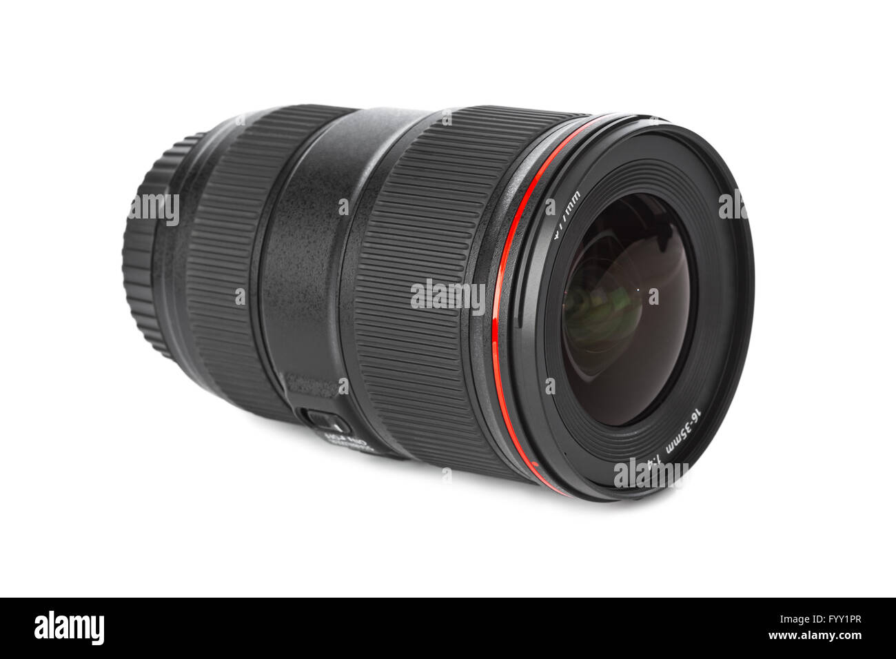 Obiettivo della fotocamera Foto Stock