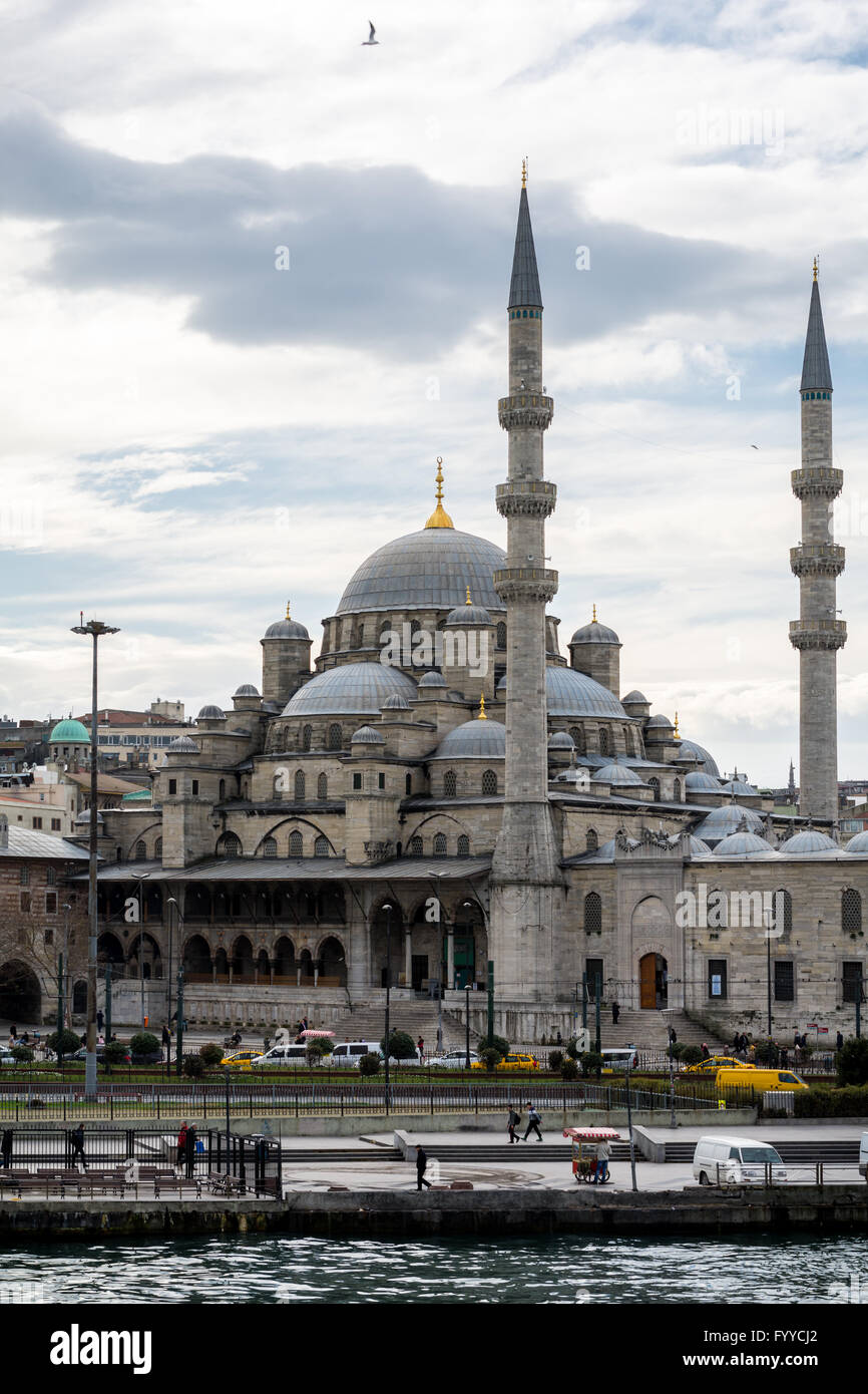 Nuova moschea di Istanbul Foto Stock