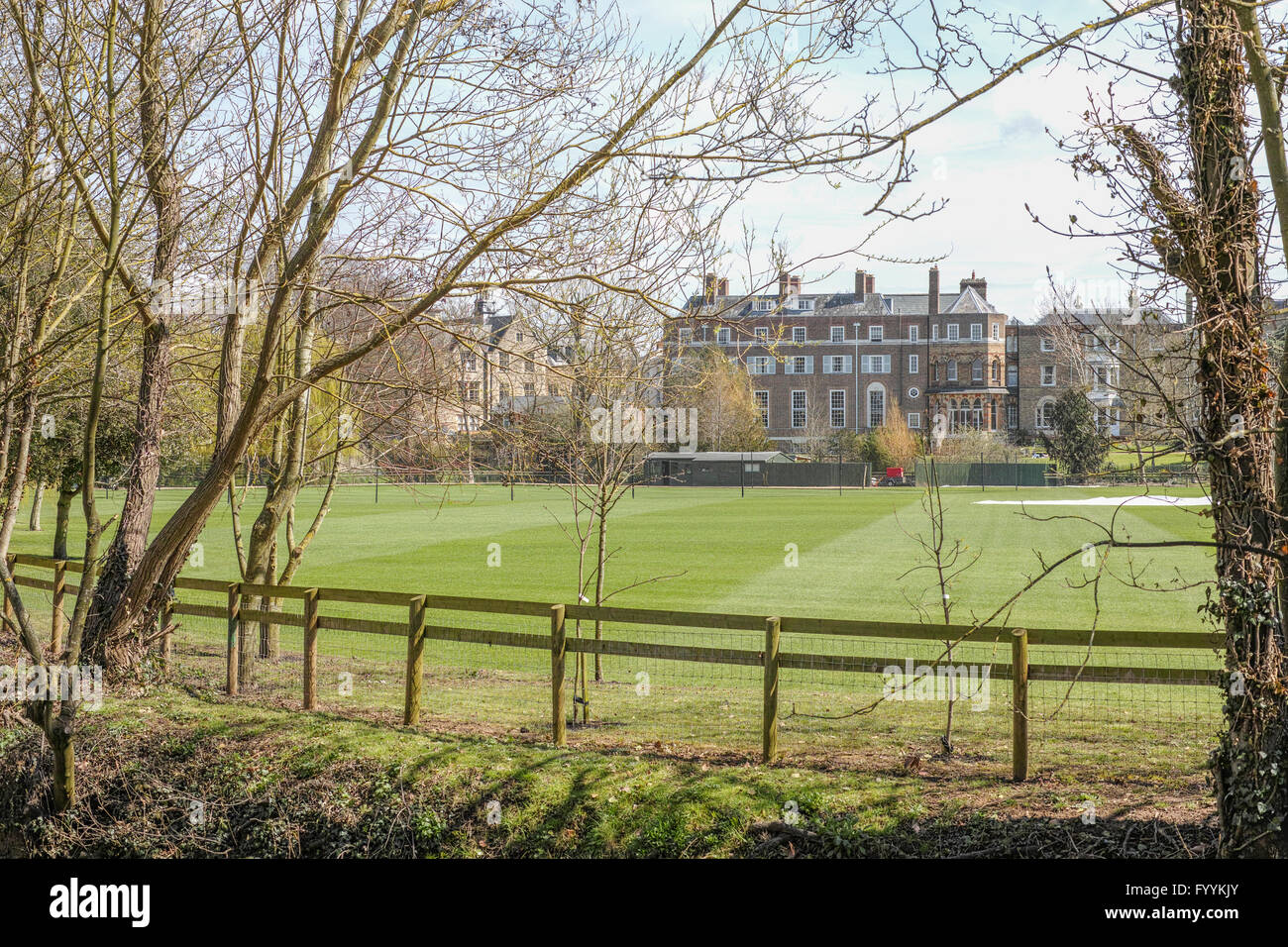 St Hilda College, Oxford University, Inghilterra. Foto Stock