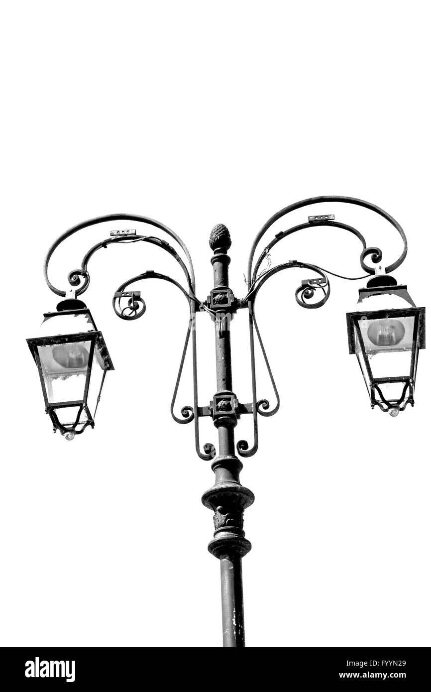 Europa astratto nel cielo di Italia lanterna e illuminazione Foto Stock