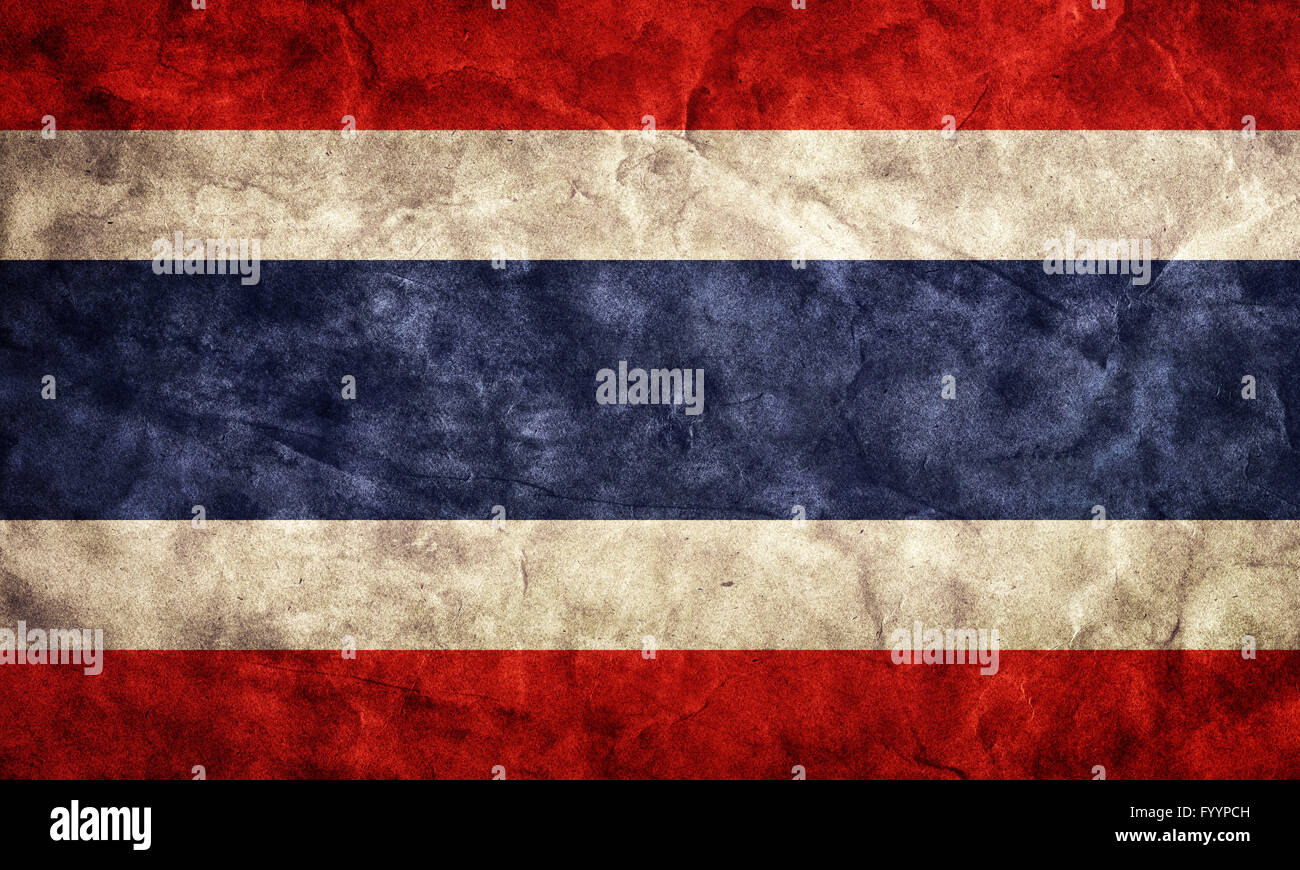 Costa Rica grunge flag. Vintage Foto Stock