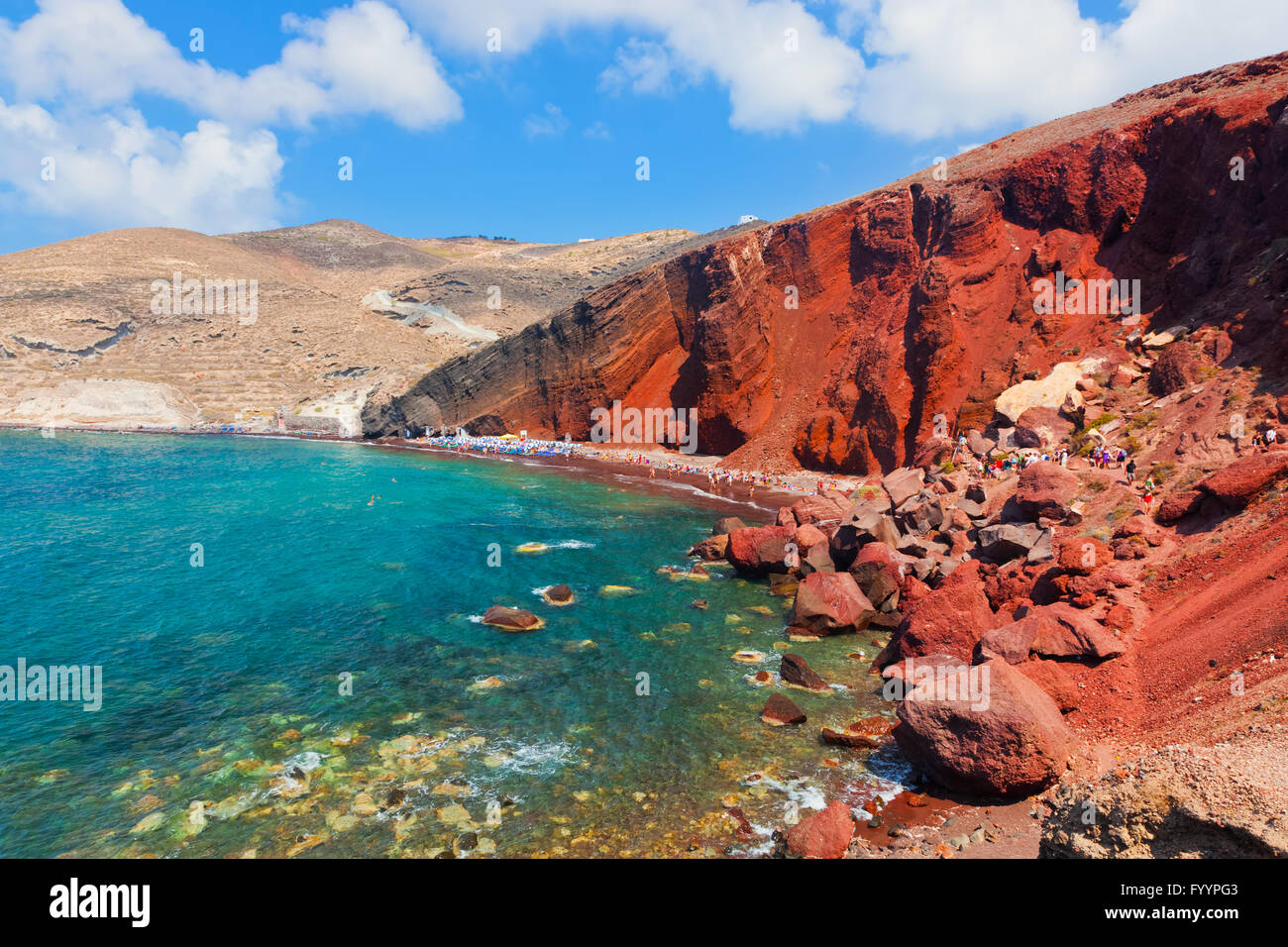 Red beach on the island of santorini immagini e fotografie stock ad alta  risoluzione - Alamy