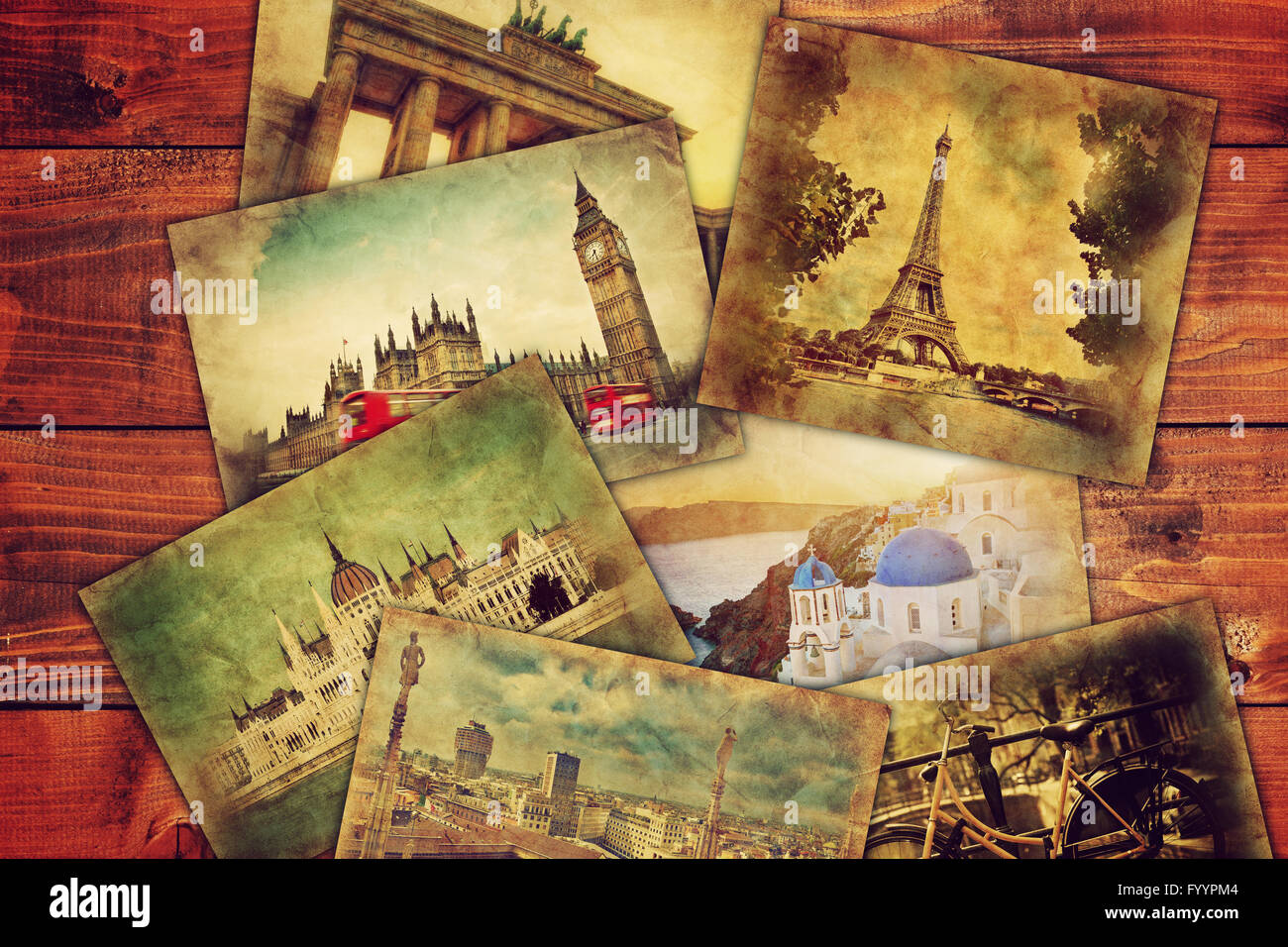 Legno naturale sullo sfondo della scheda. Foto Stock