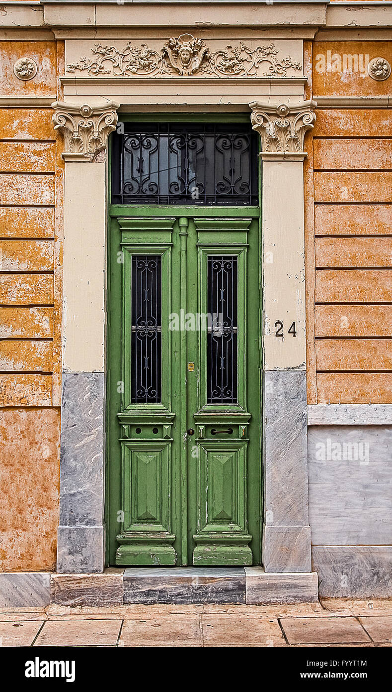 Porta in città Foto Stock