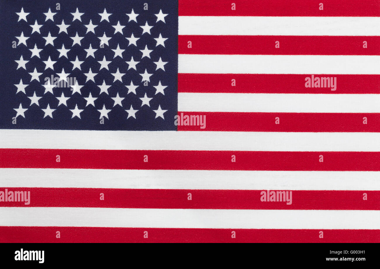 Bandiera degli Stati Uniti d'America Foto Stock