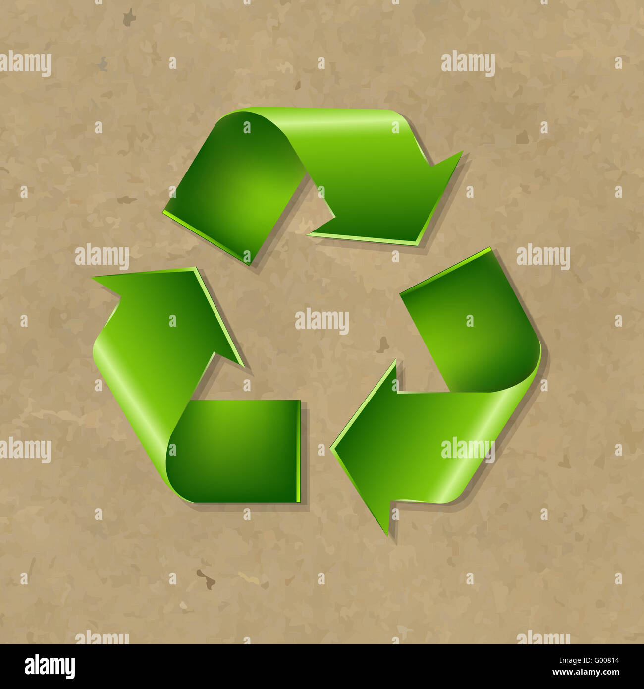 Ricicli il simbolo Foto Stock