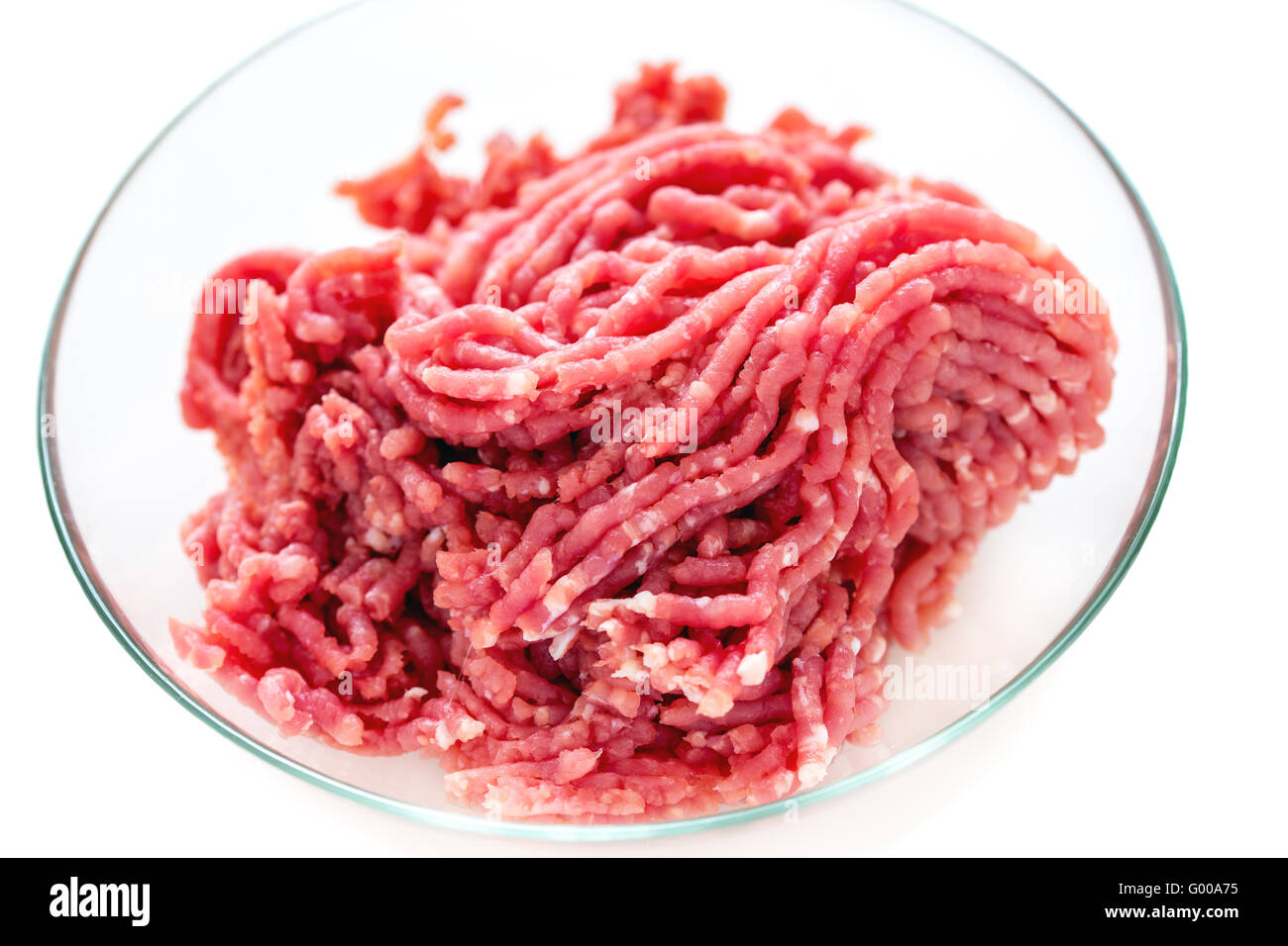 Carne tritata. Foto Stock