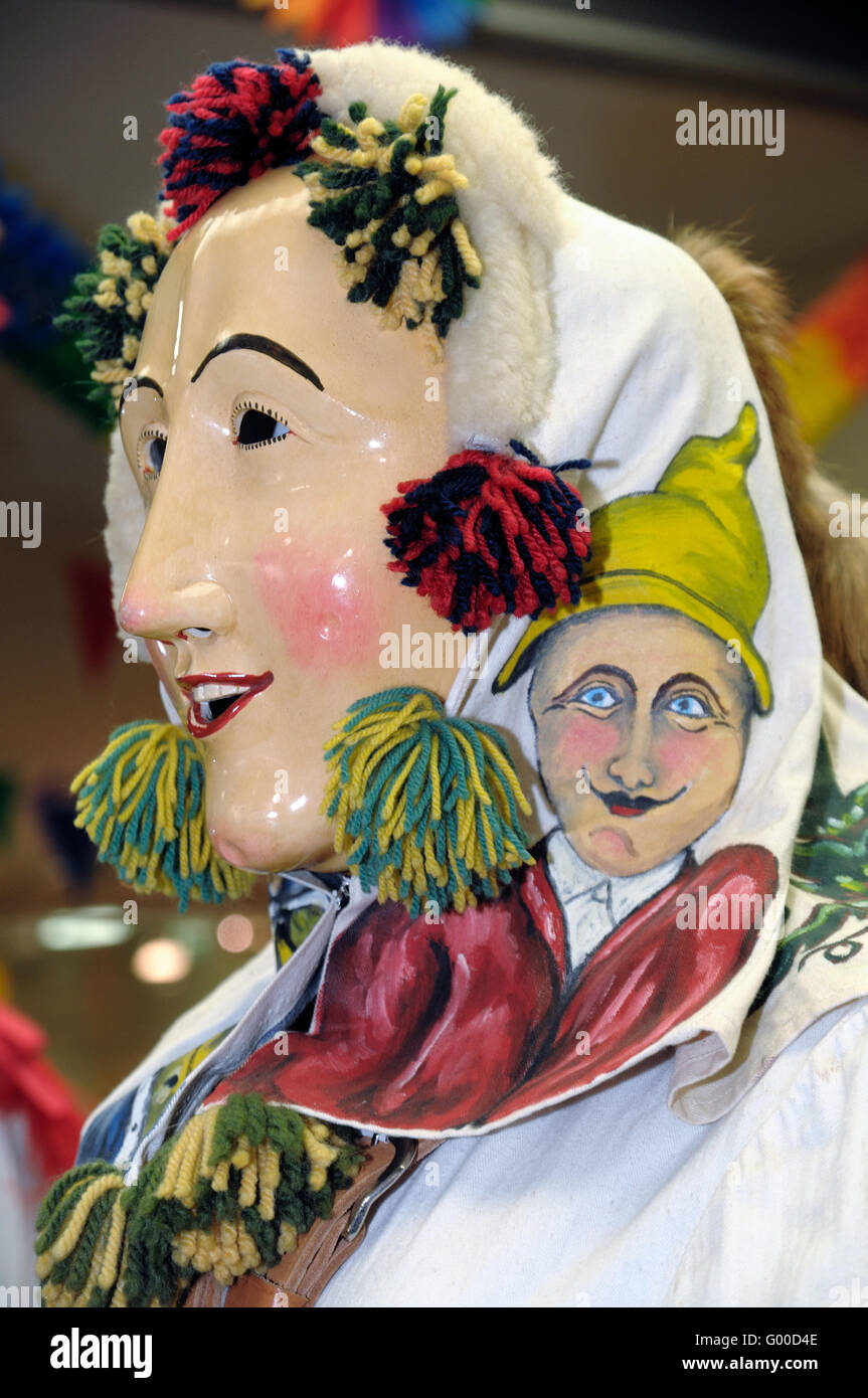 Maschera di carnevale, Germania Foto Stock