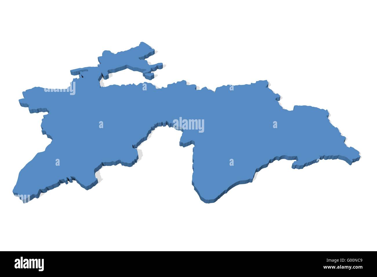 Mappa del tagikistan immagini e fotografie stock ad alta risoluzione ...