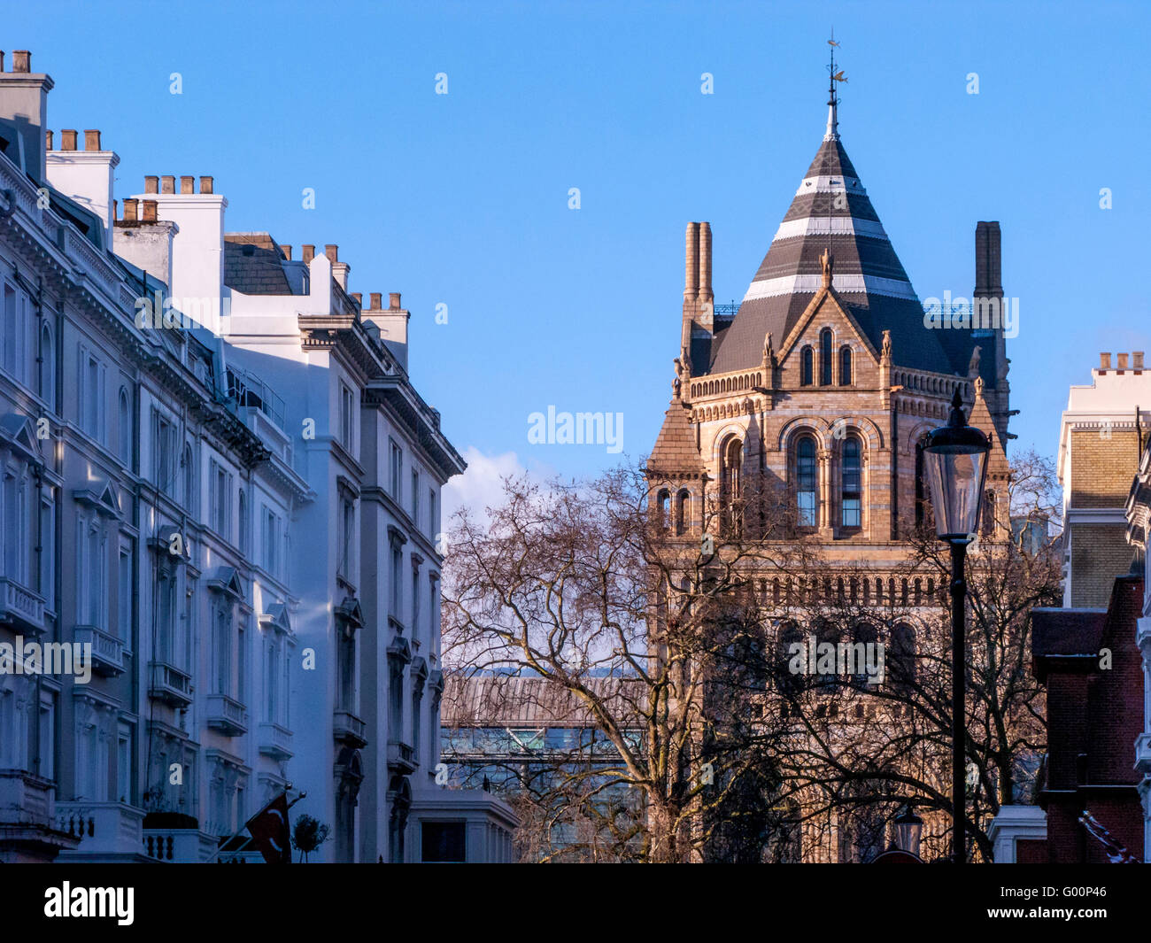Museo di Storia Naturale dettaglio, Londra Foto Stock