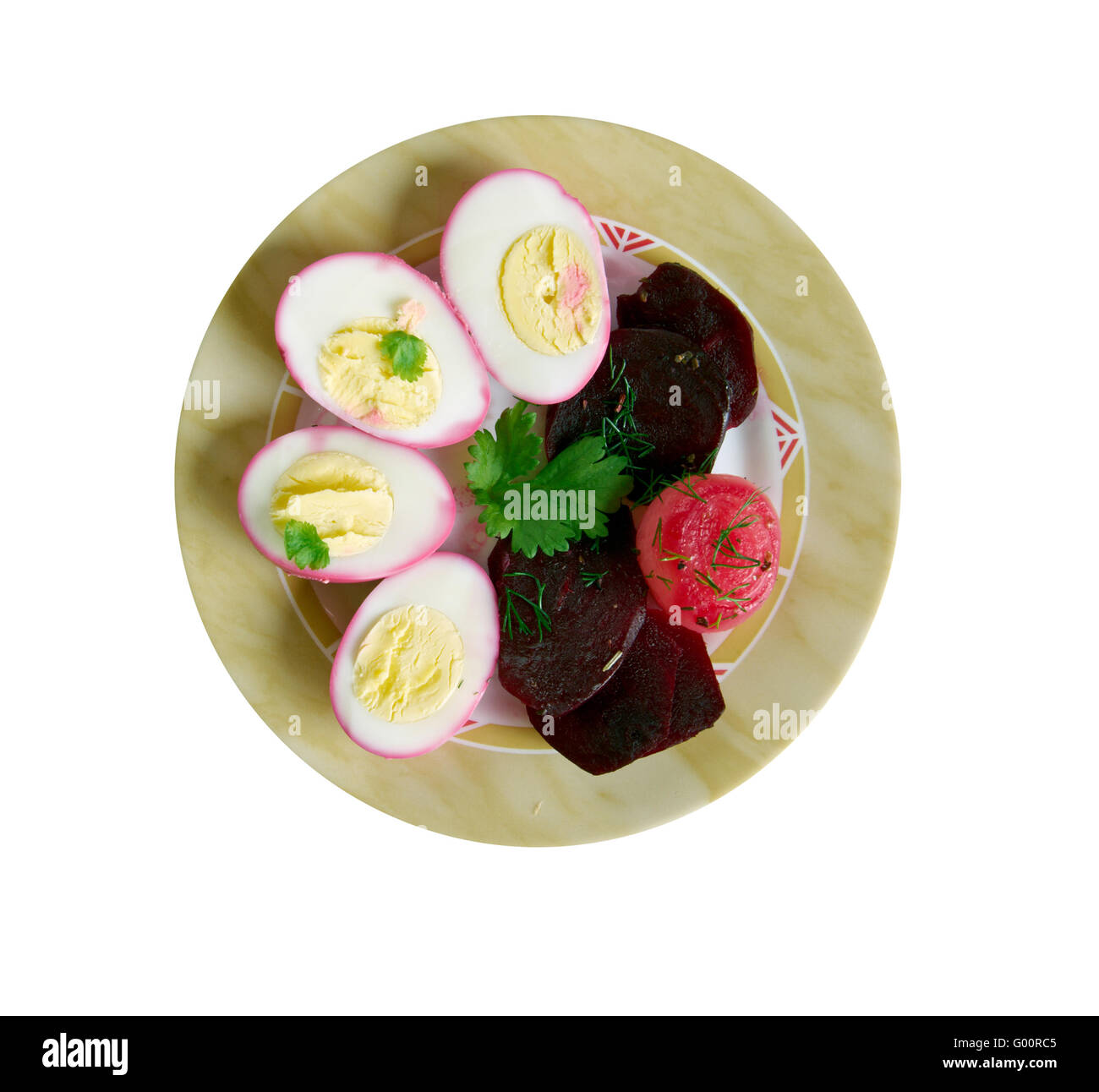 Pennsylvania Dutch decapati bietole Foto Stock