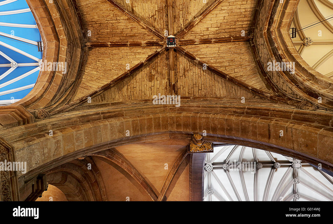 Vari tipi di massimali a St GilesCathedral.Edimburgo. Foto Stock