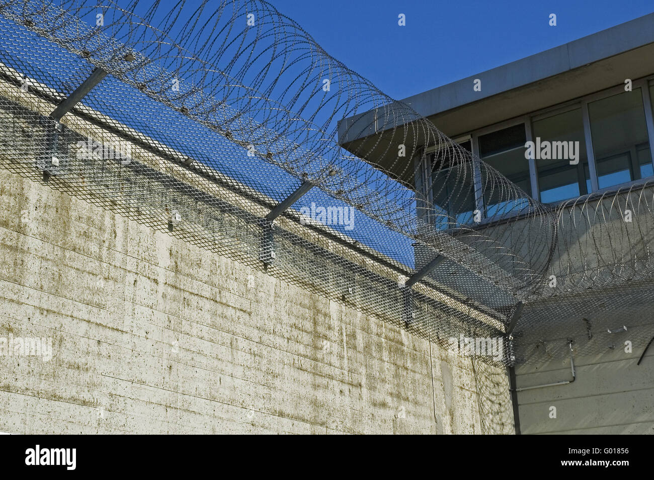 Ex carcere Neuengamme Foto Stock
