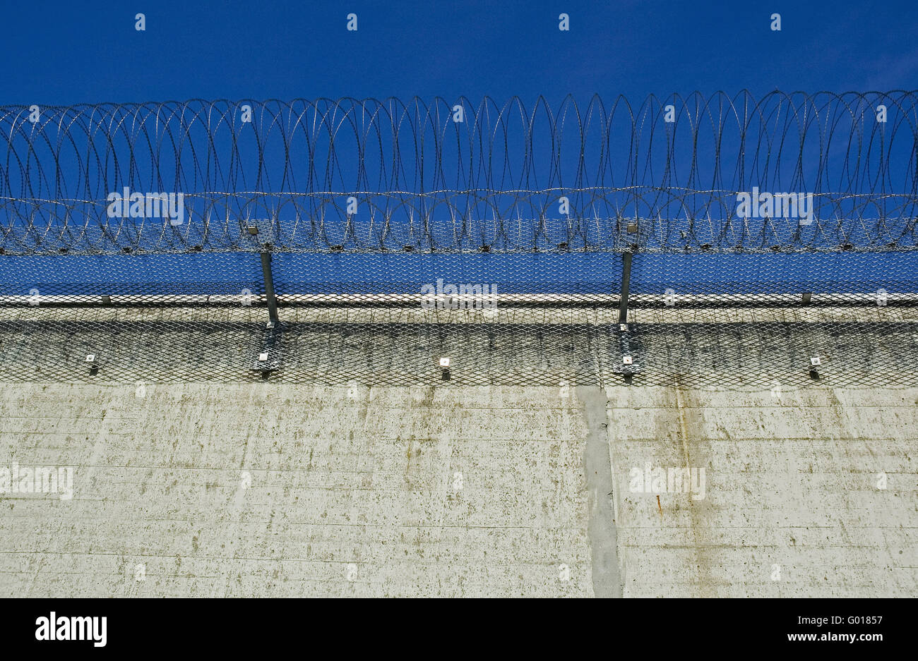Ex carcere Neuengamme Foto Stock