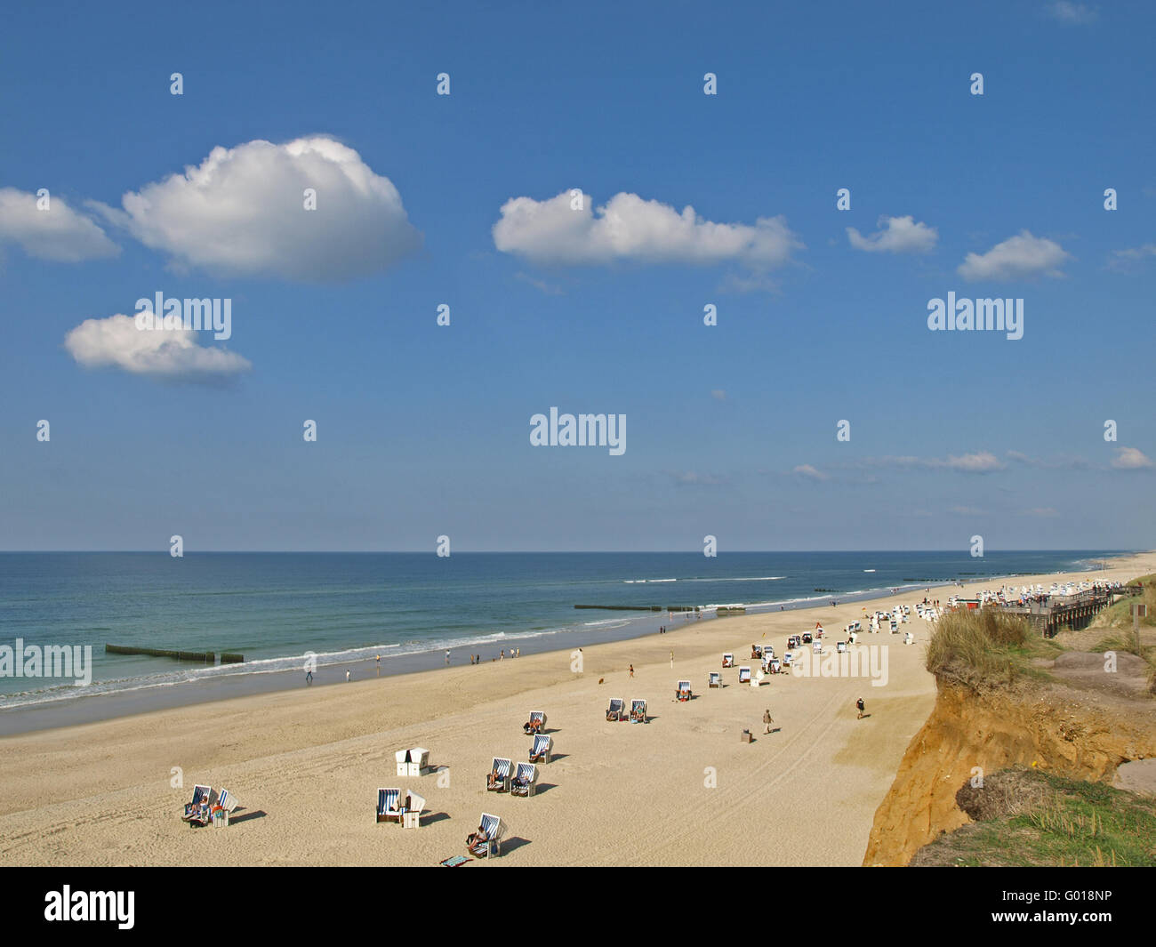 Il lato positivo di Sylt, Germania Foto Stock