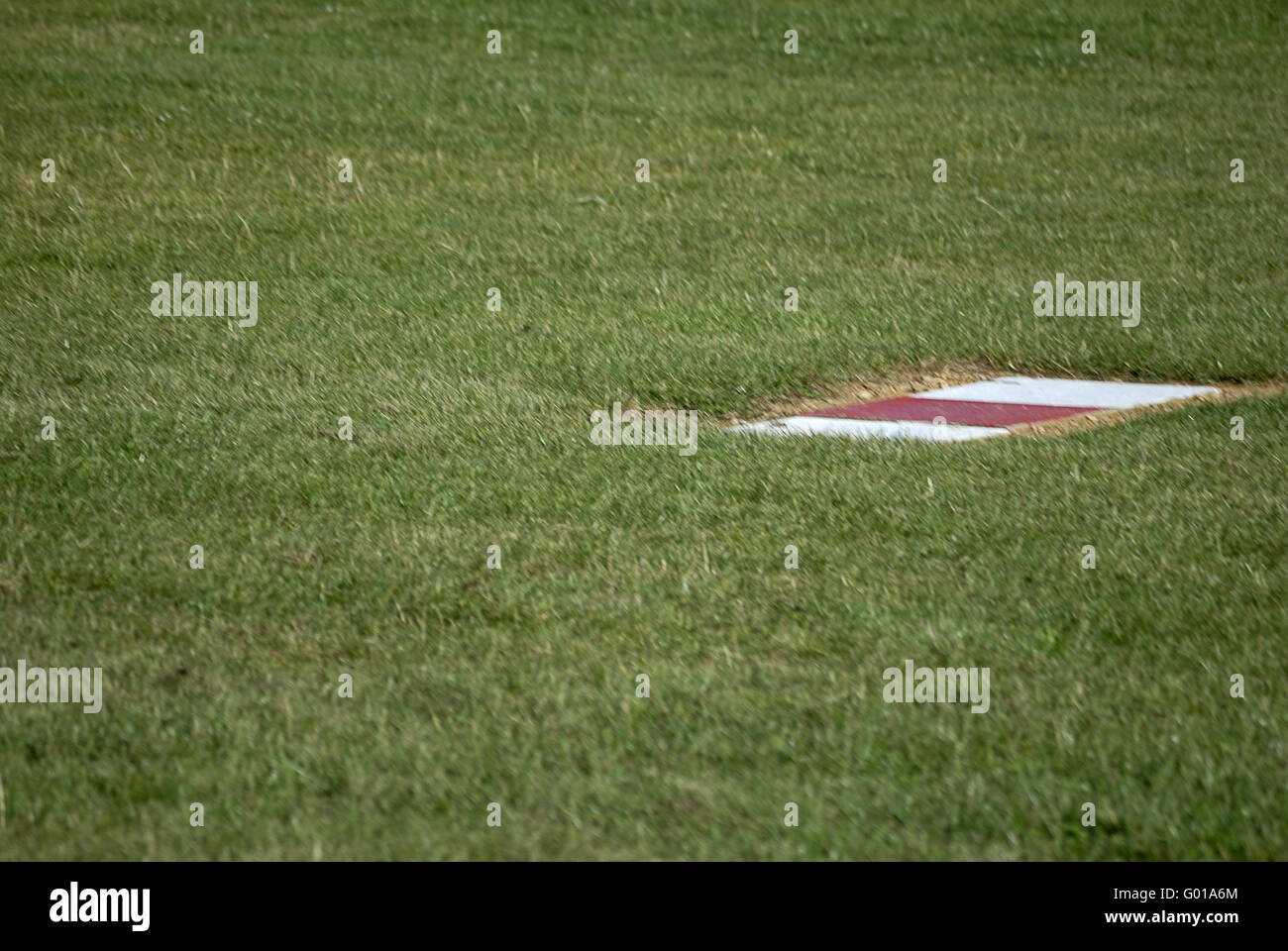 Landebahnmarkierung-pista marcatura Foto Stock