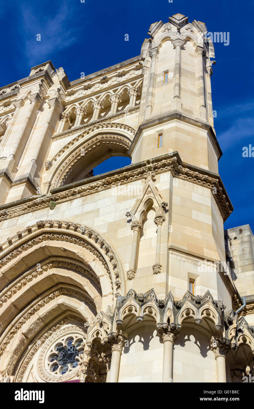 Famosa Cattedrale di Cuenca in Spagna Foto Stock