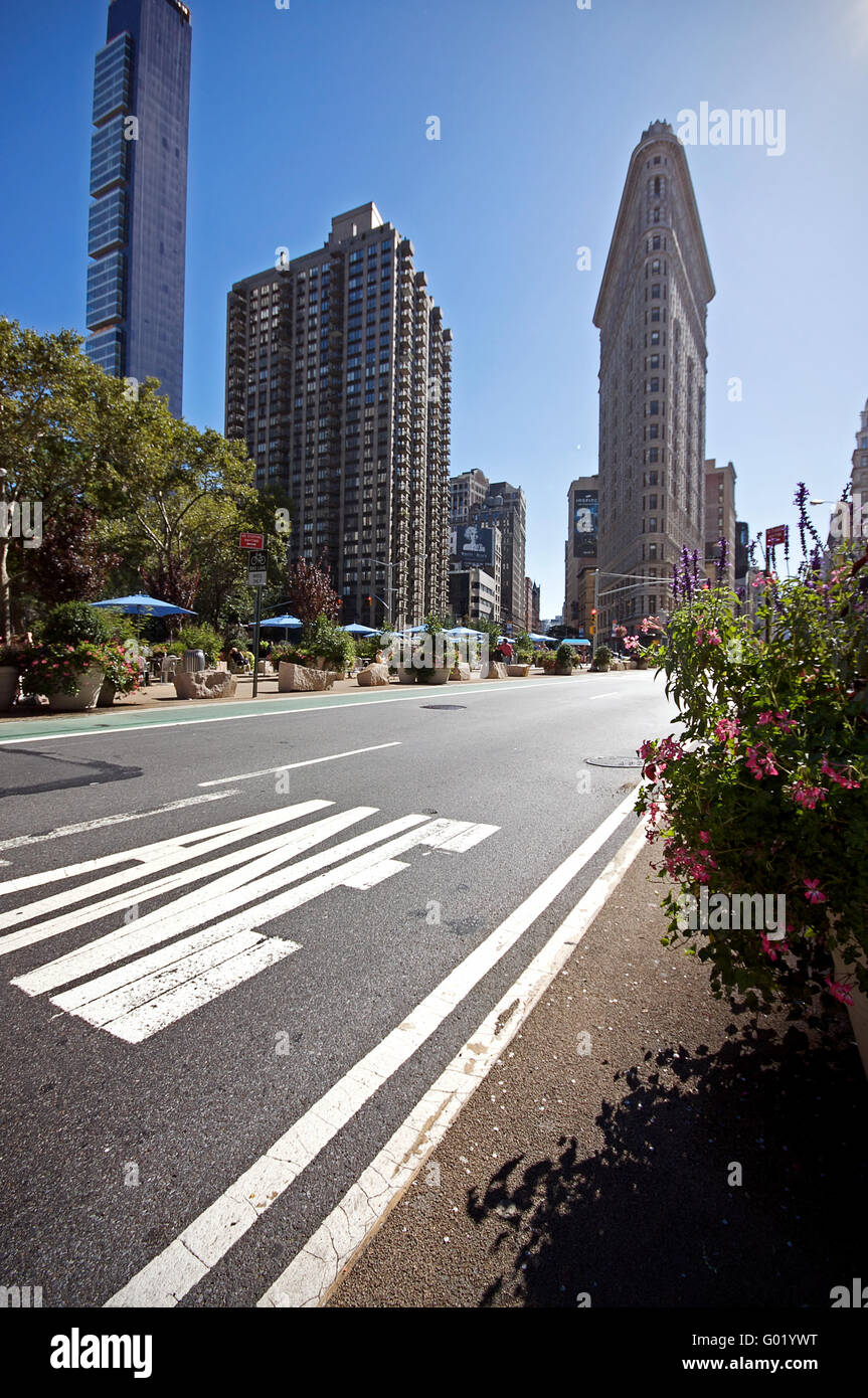 Flatiron Building Foto Stock