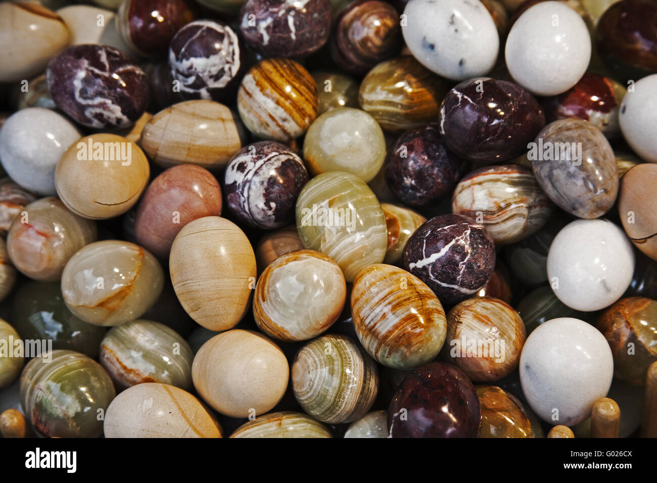 Esoterik pietre Foto Stock