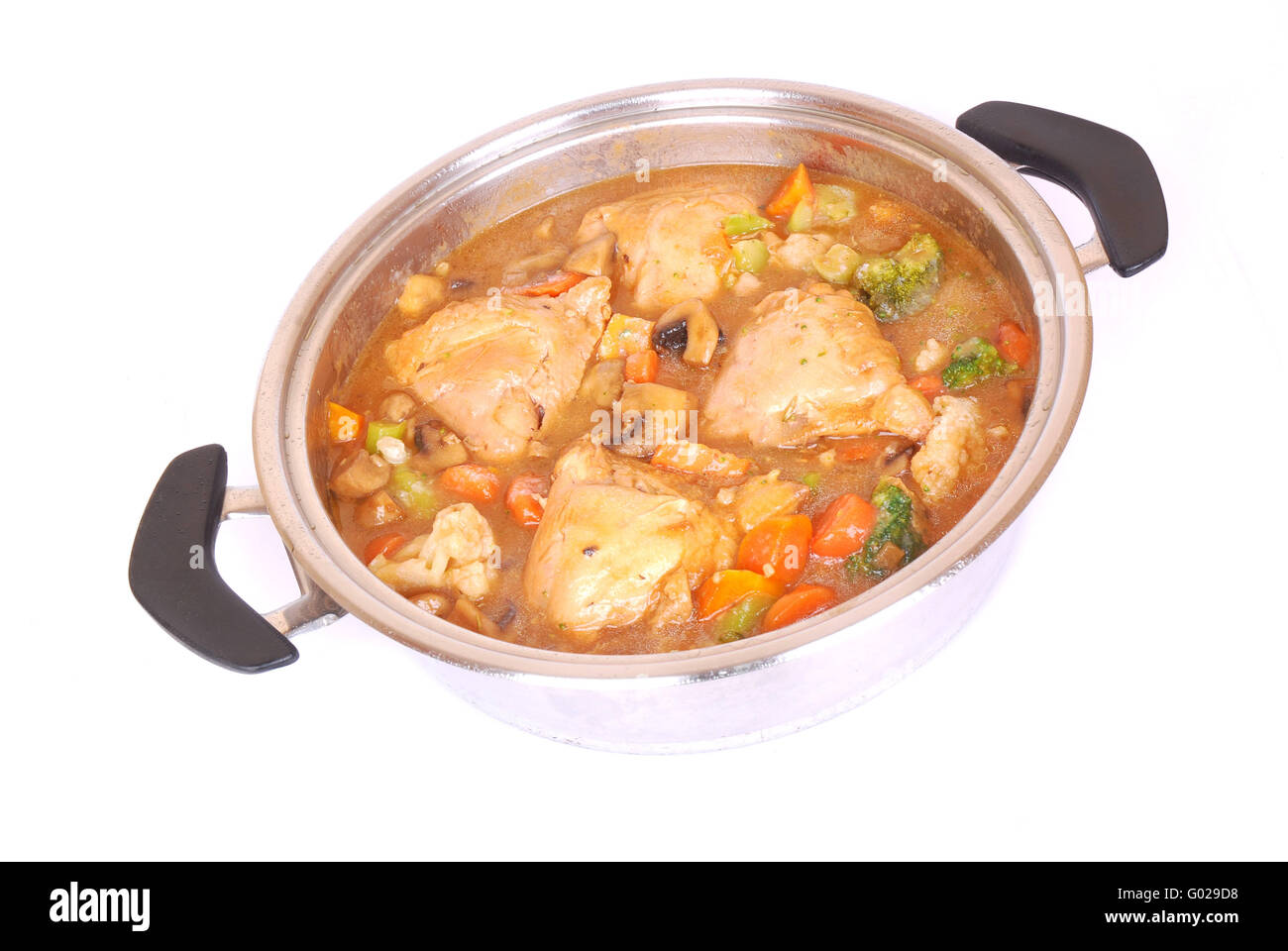 African spezzatino di pollo Foto Stock