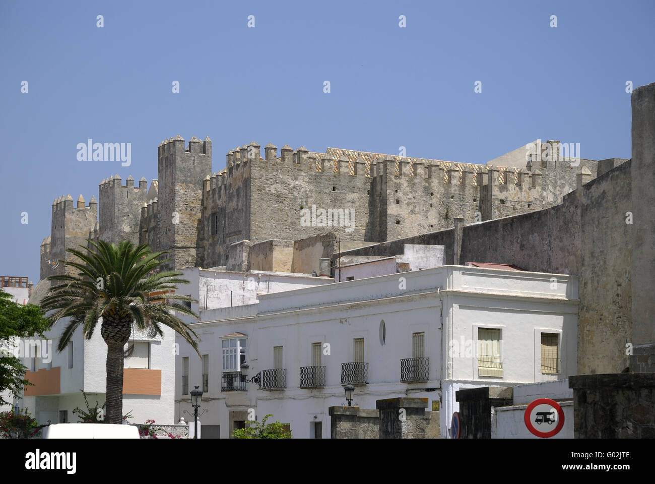 Castillo de Guzman Foto Stock